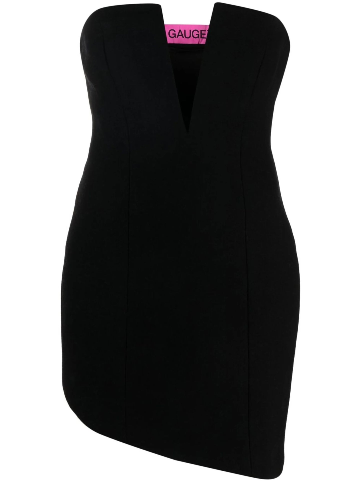 Asan V-neck asymmetric dress