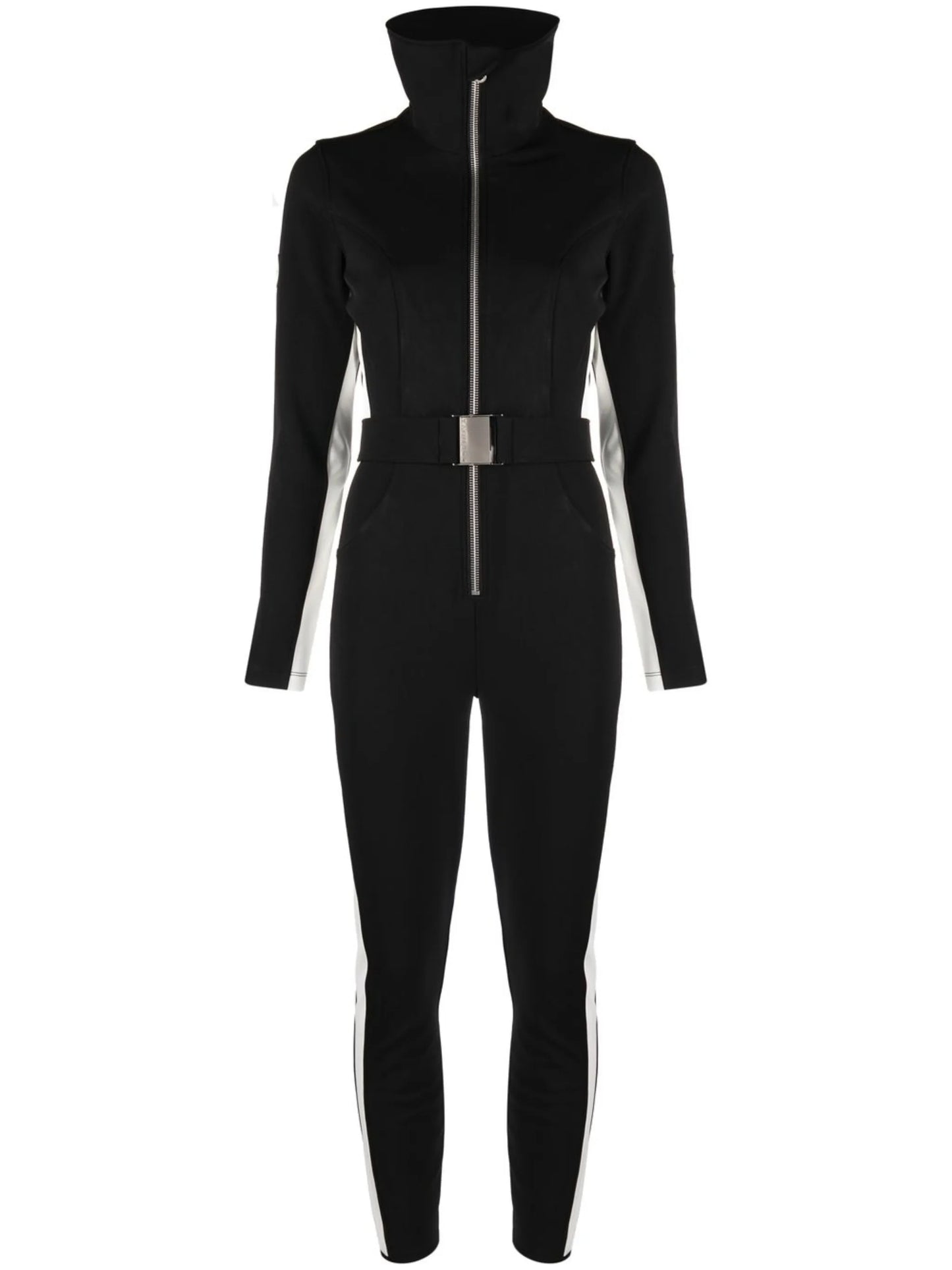 Signature side-stripe ski suit