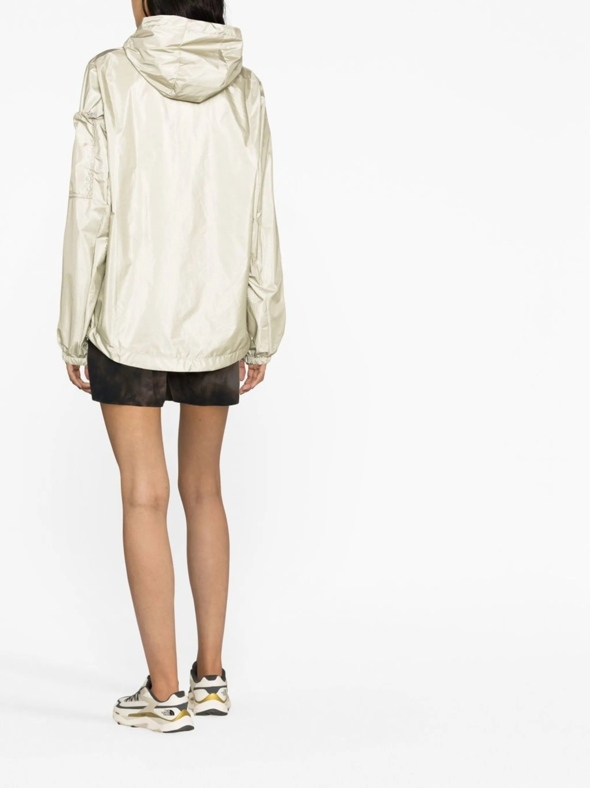Beige SilverShell™ Packable Windbreaker Jacket