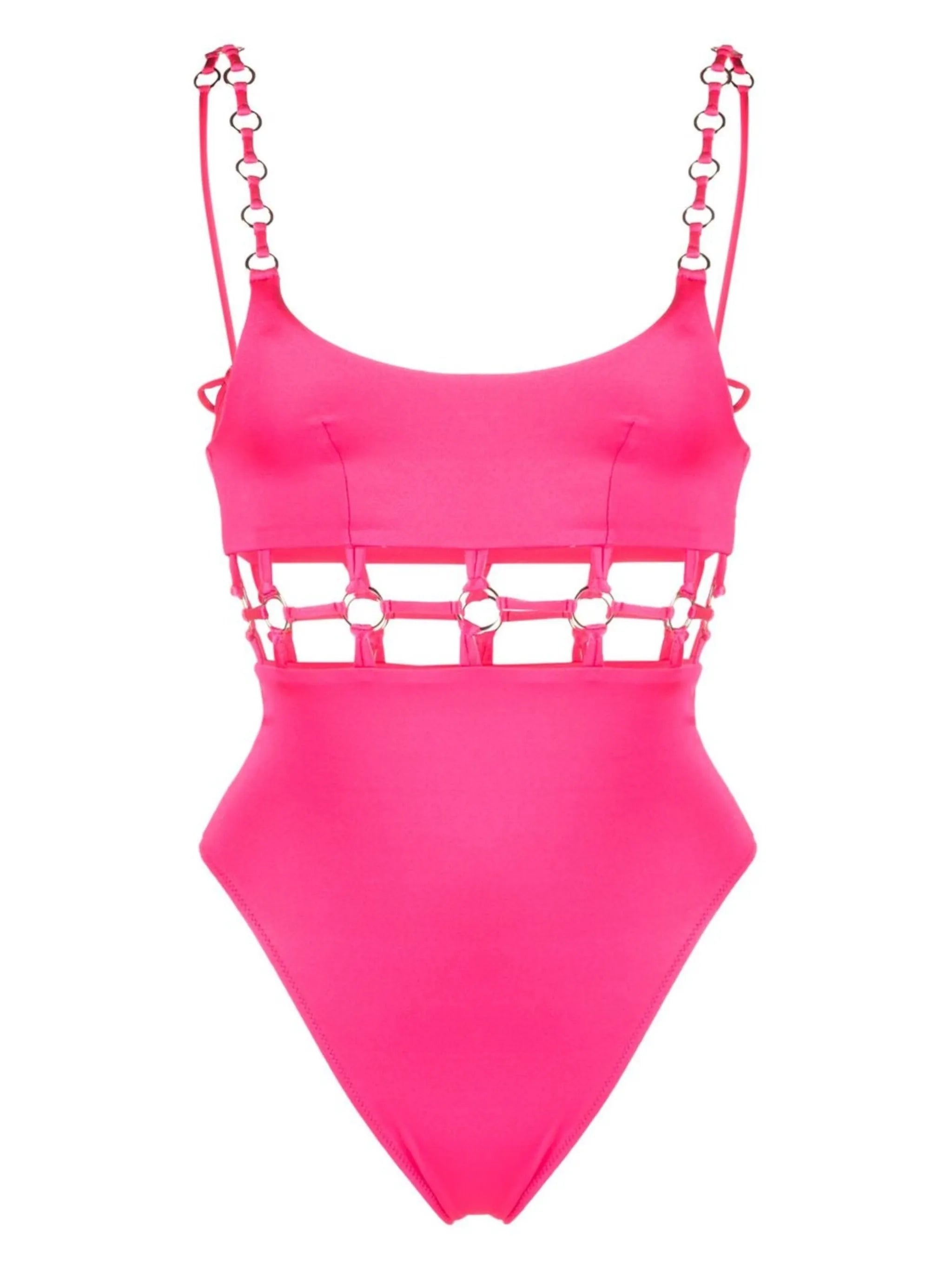 Ashia ring-detail swimsuit