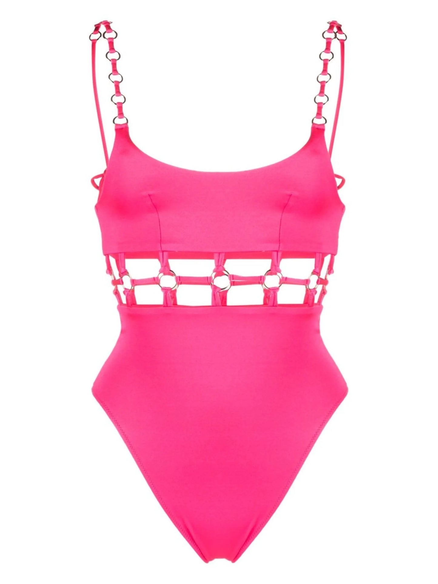 Ashia ring-detail swimsuit