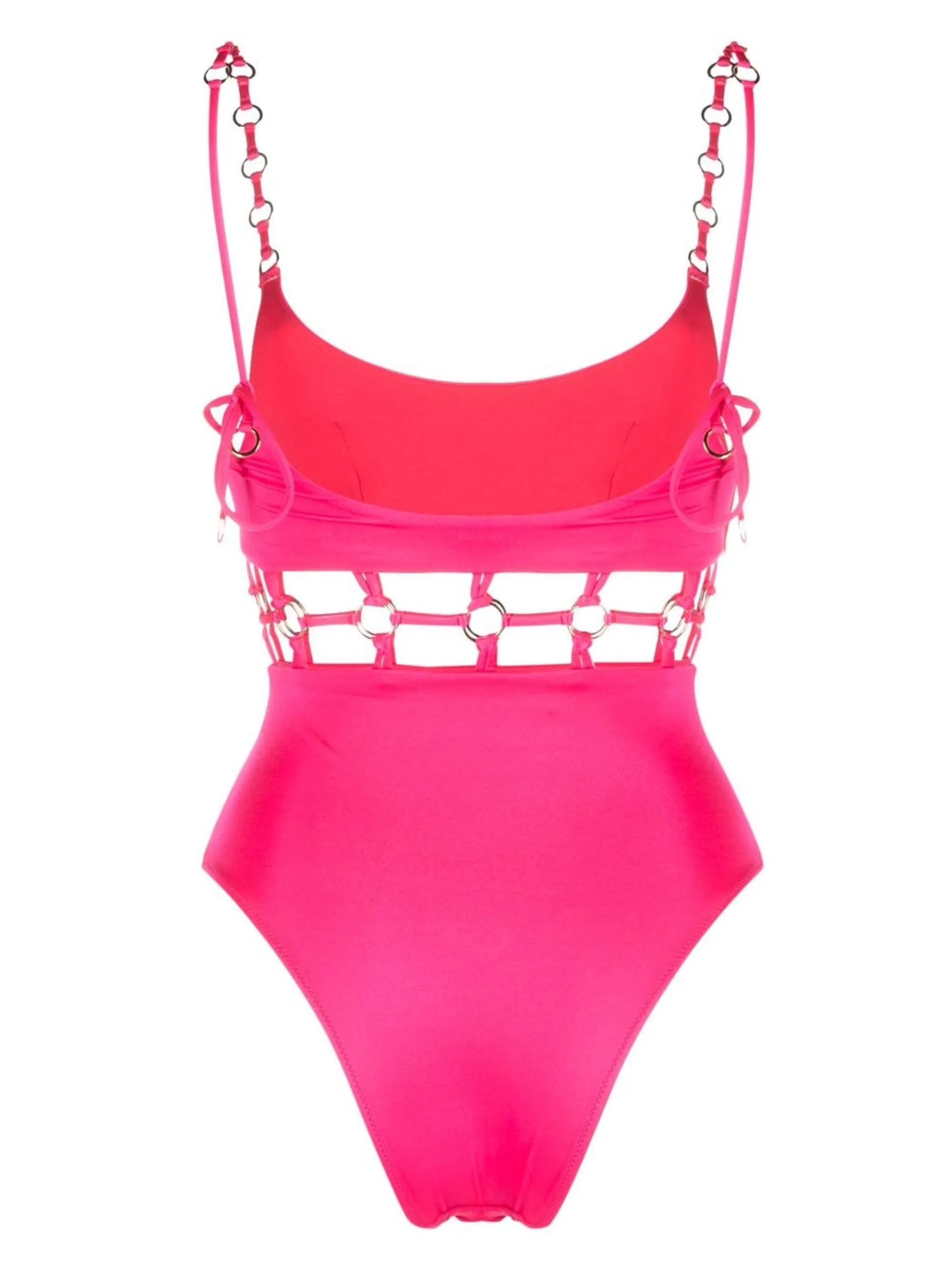 Ashia ring-detail swimsuit