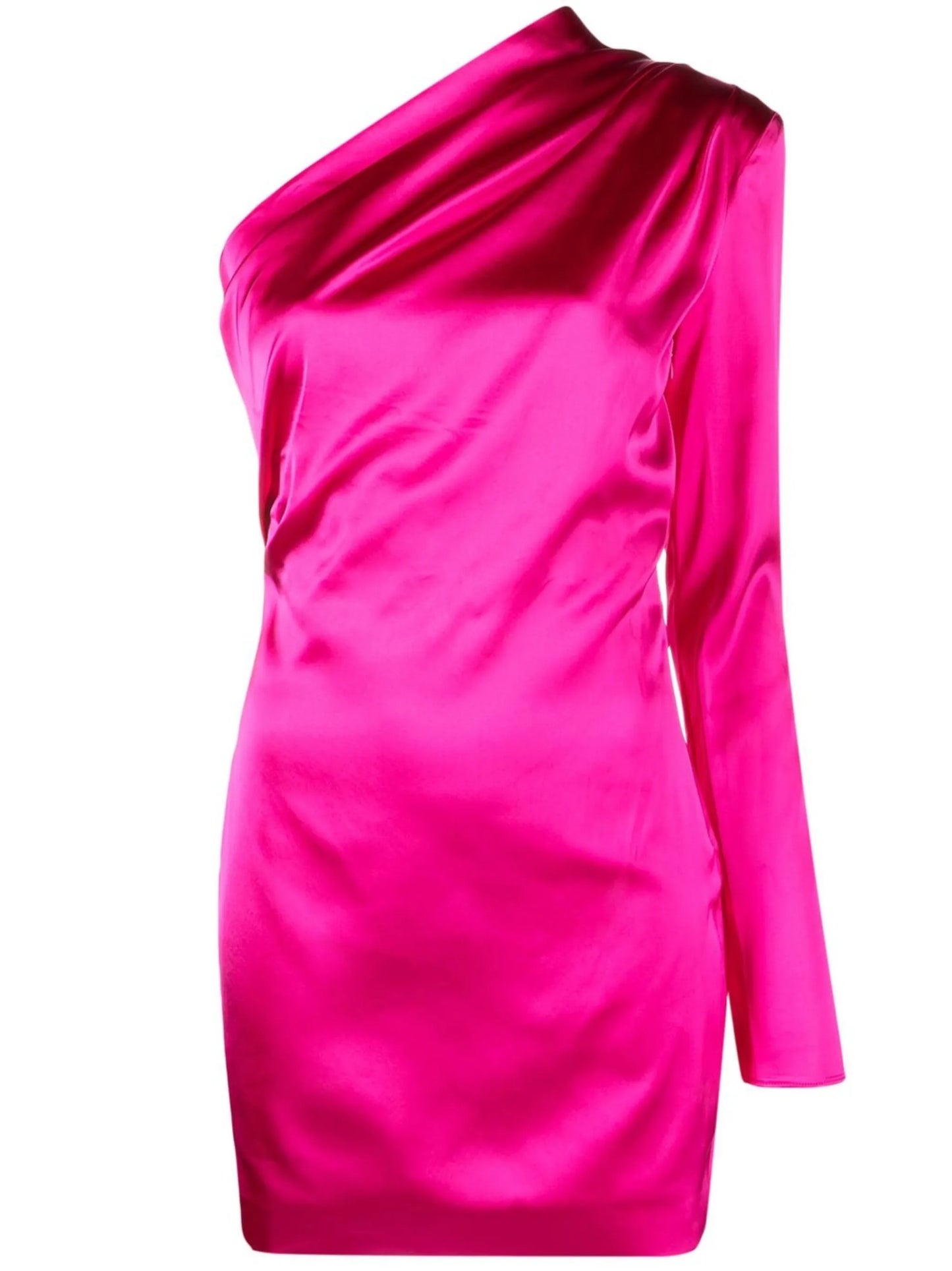 Charras one-shoulder minidress