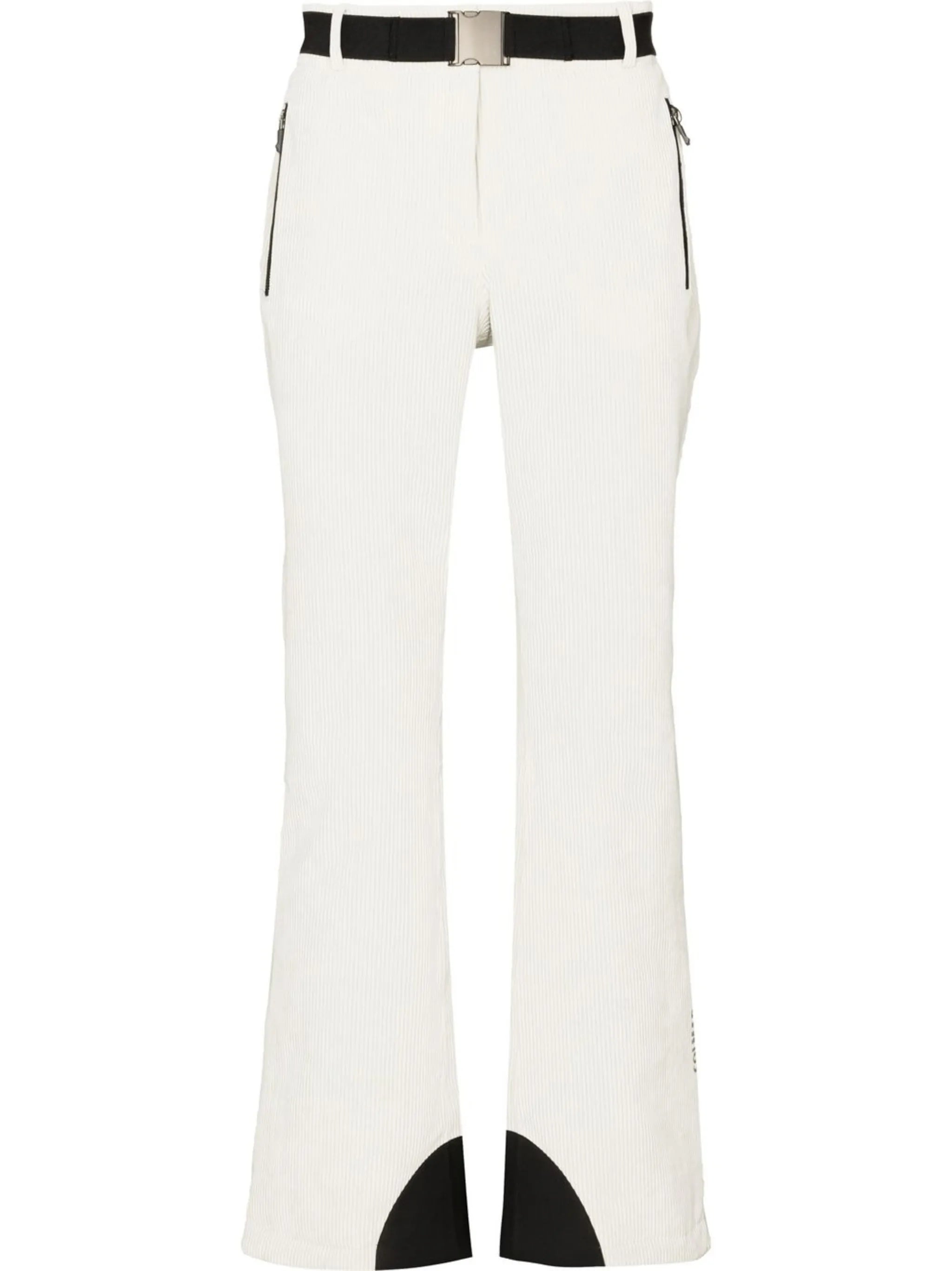 corduroy colour-block ski trousers