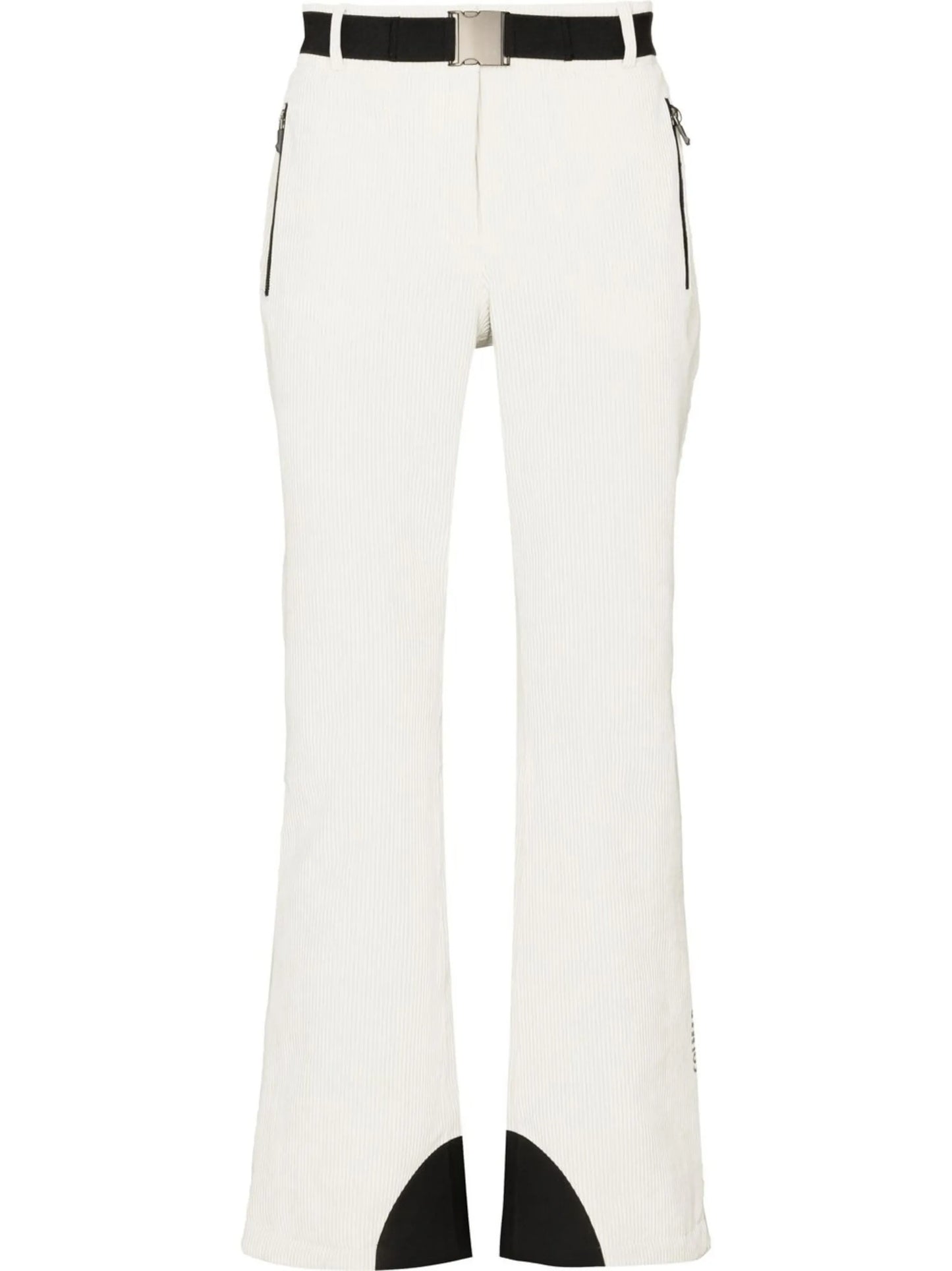 corduroy colour-block ski trousers