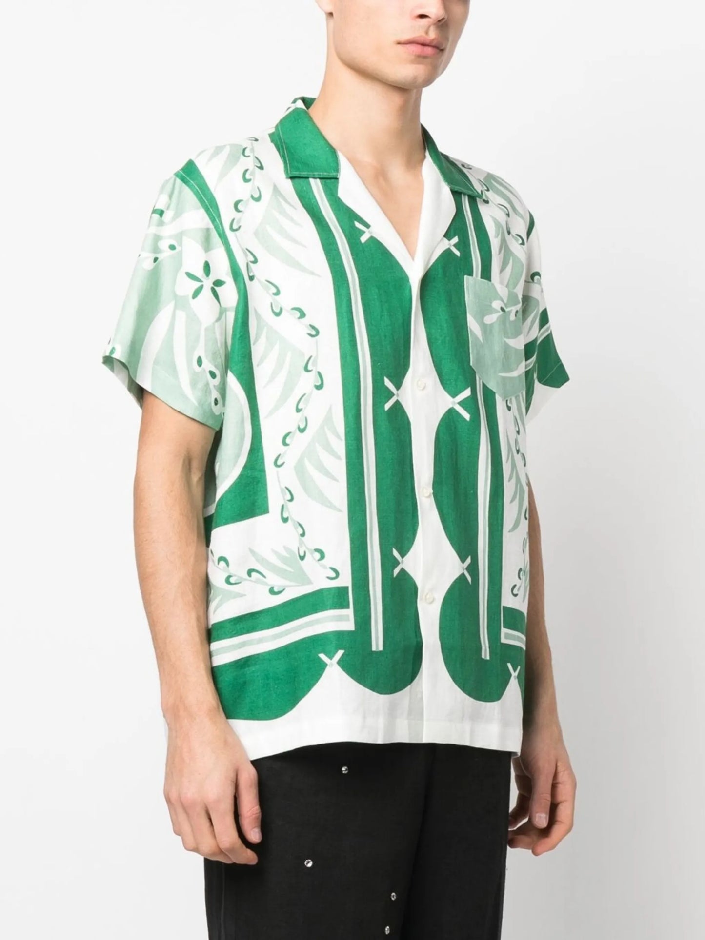 Willow graphic-print shirt