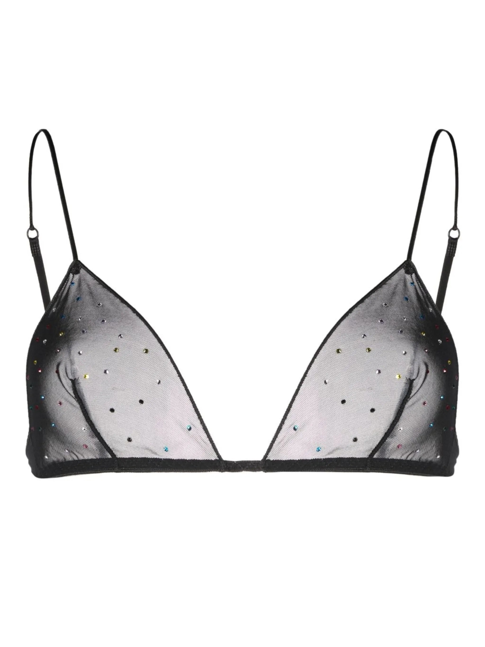 Gem triangle bra