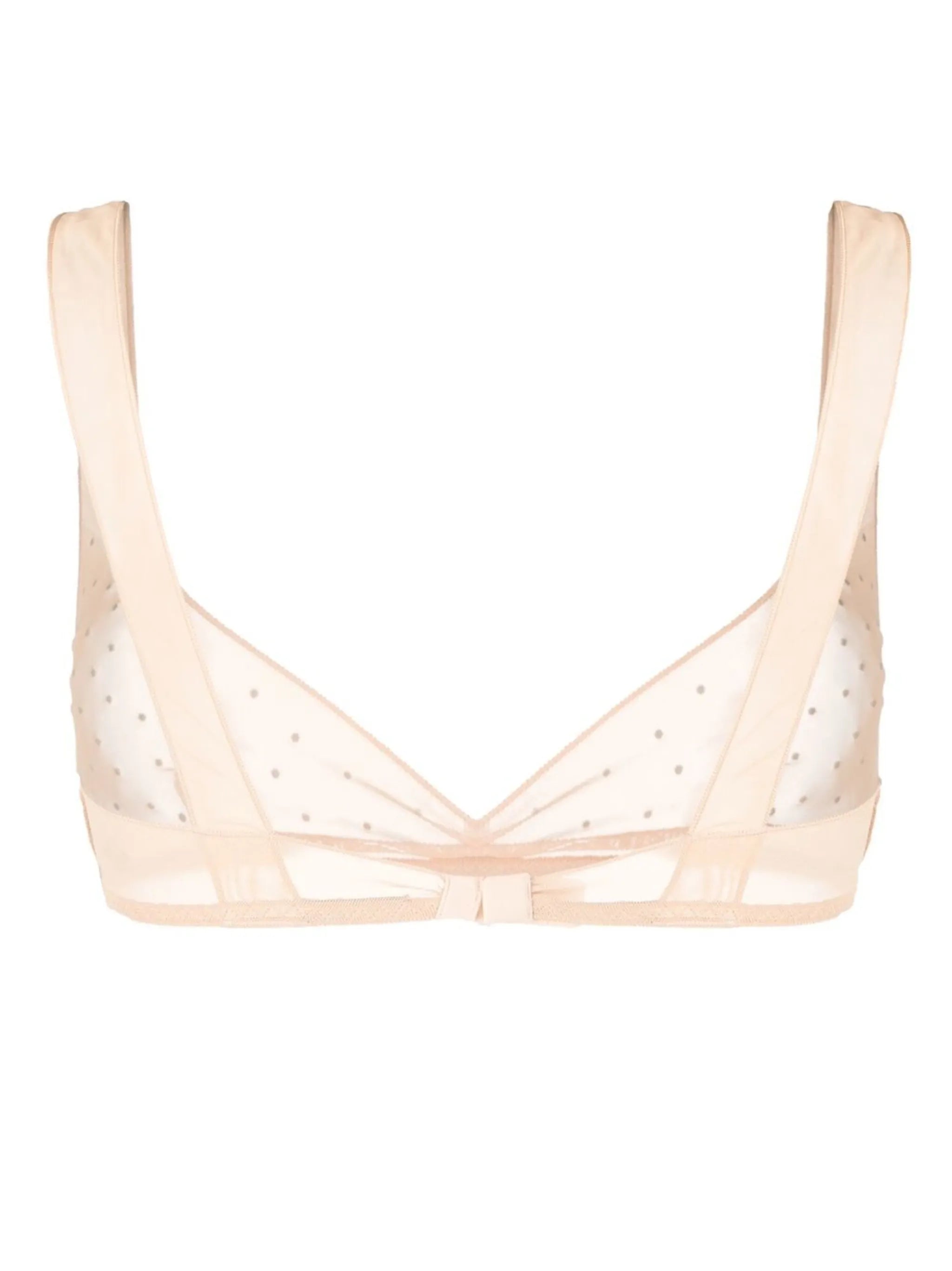 gem-studded soft cup bra