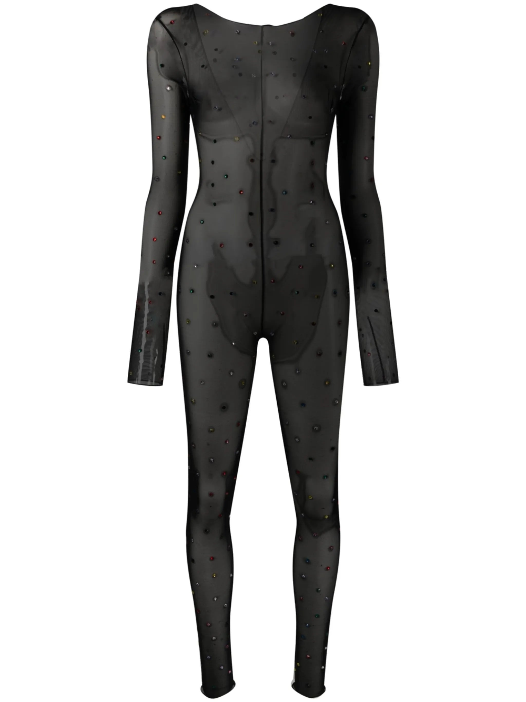 Gem sheer jumpsuit