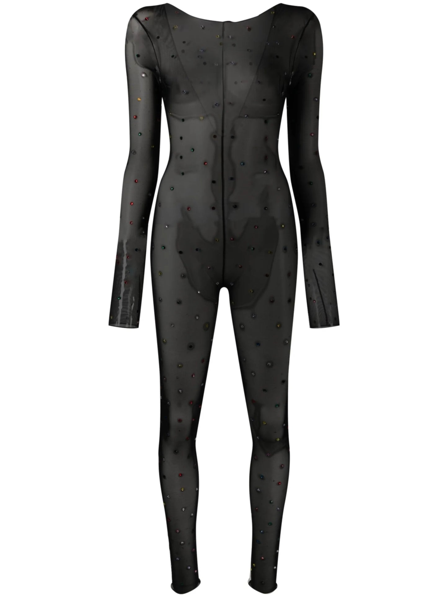 Gem sheer jumpsuit