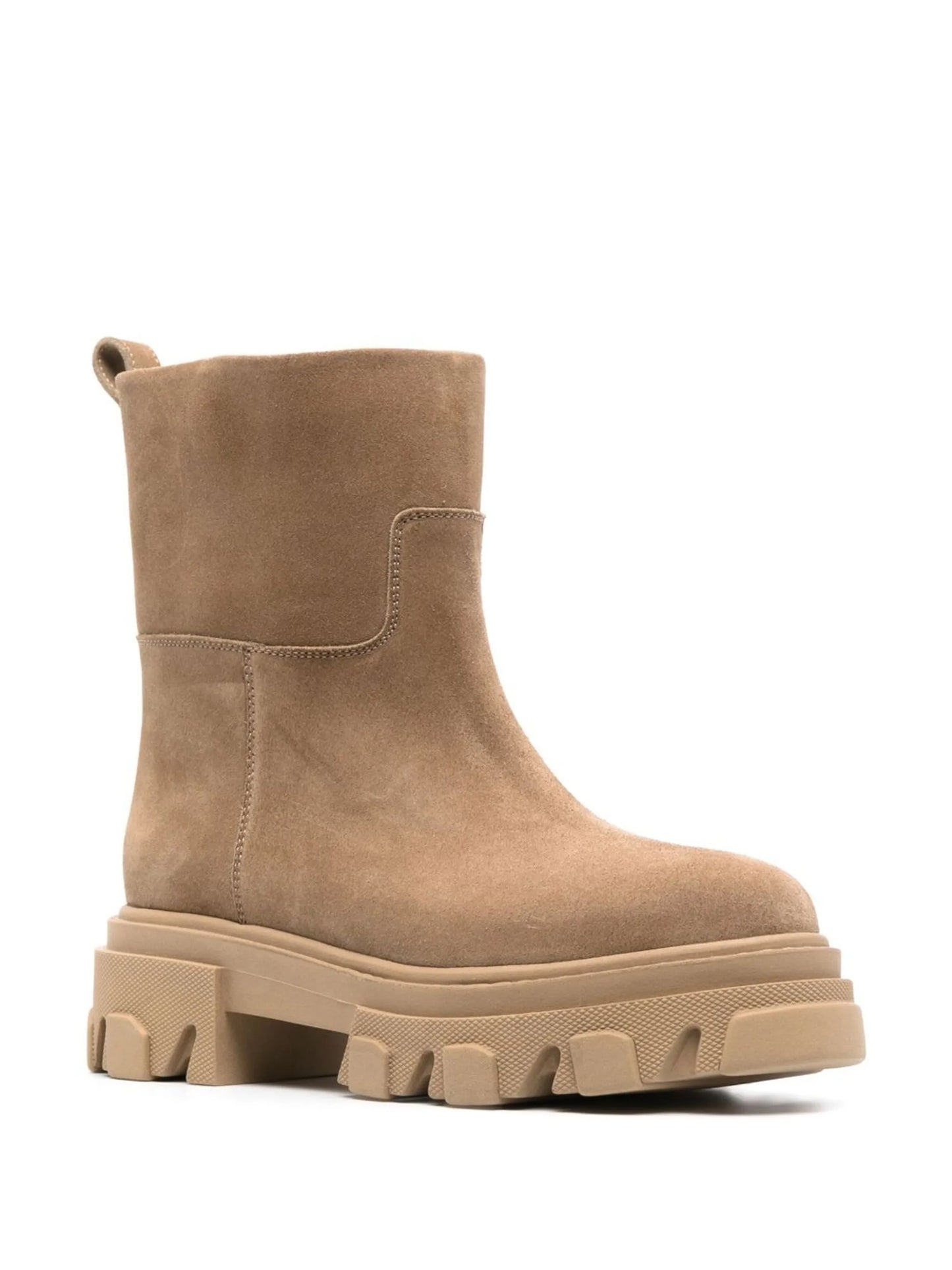 ankle leather boots