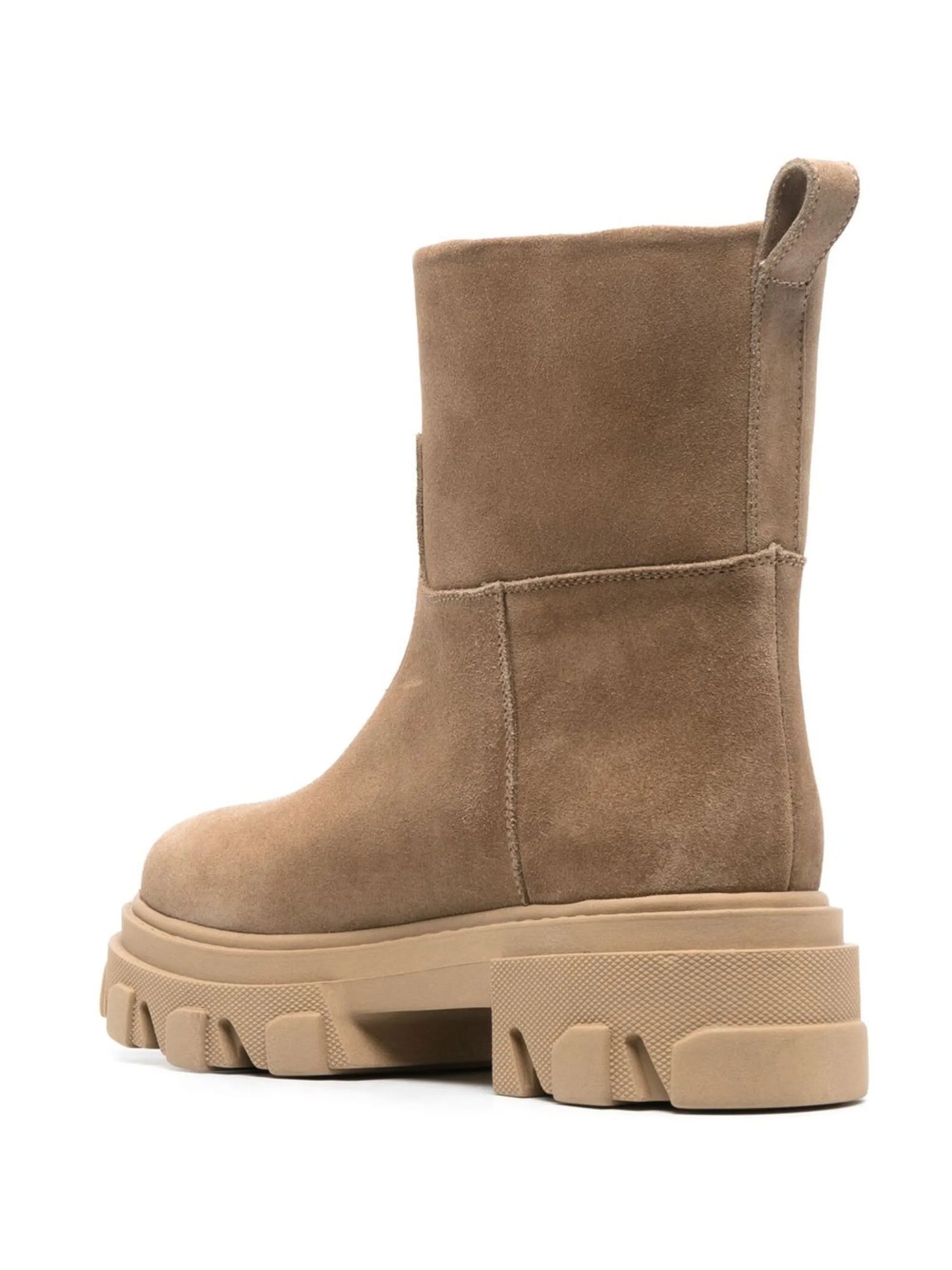 ankle leather boots