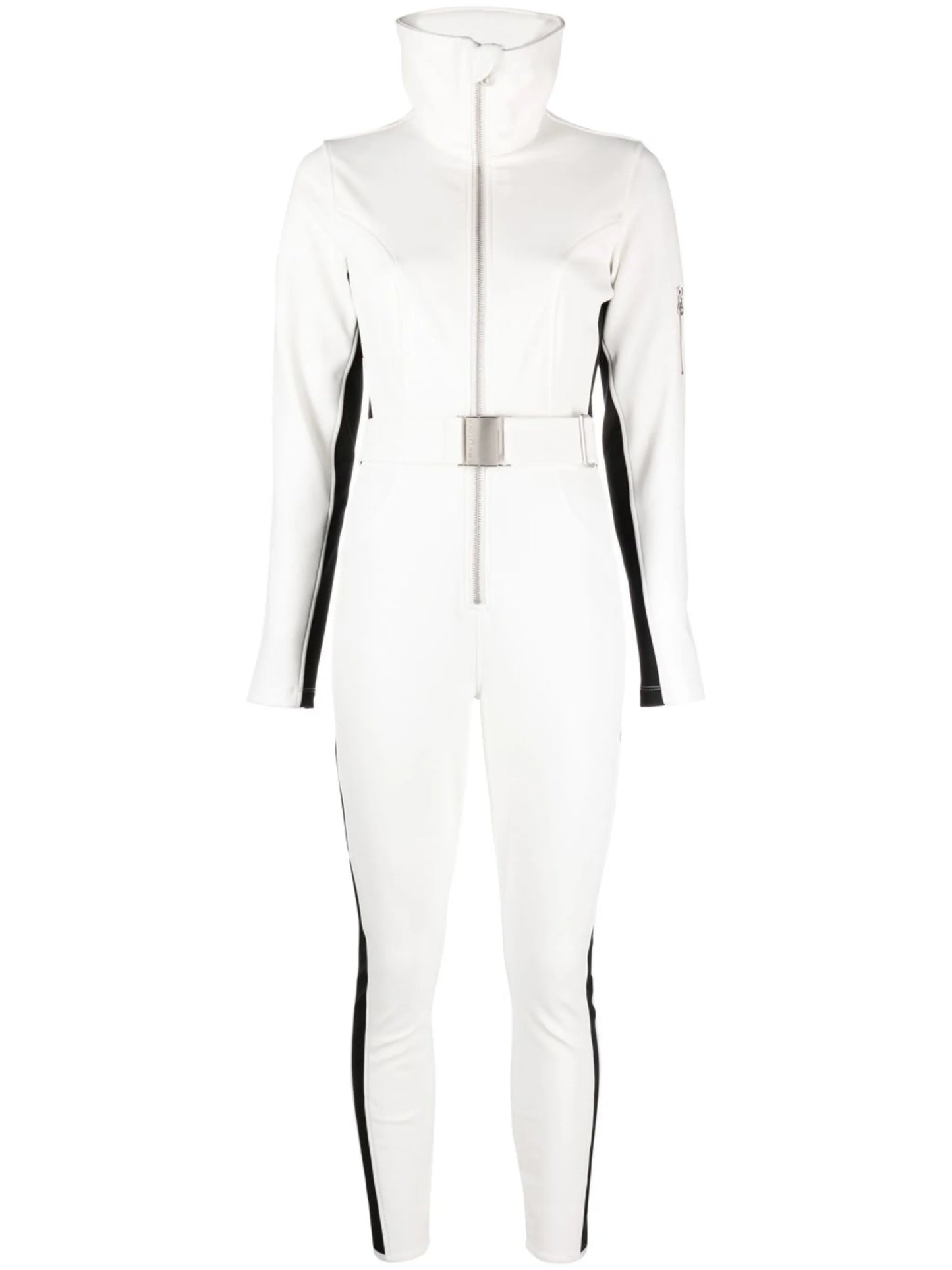 Signature side-stripe ski suit