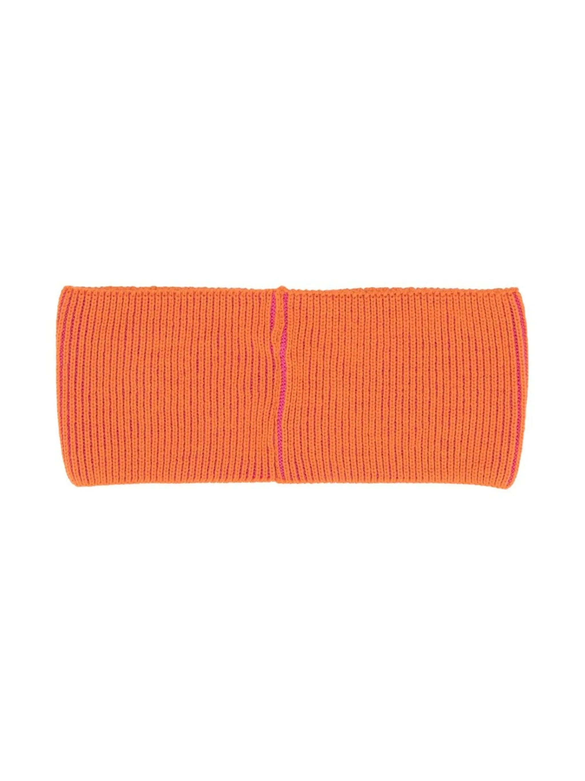 logo-detail ribbed headband