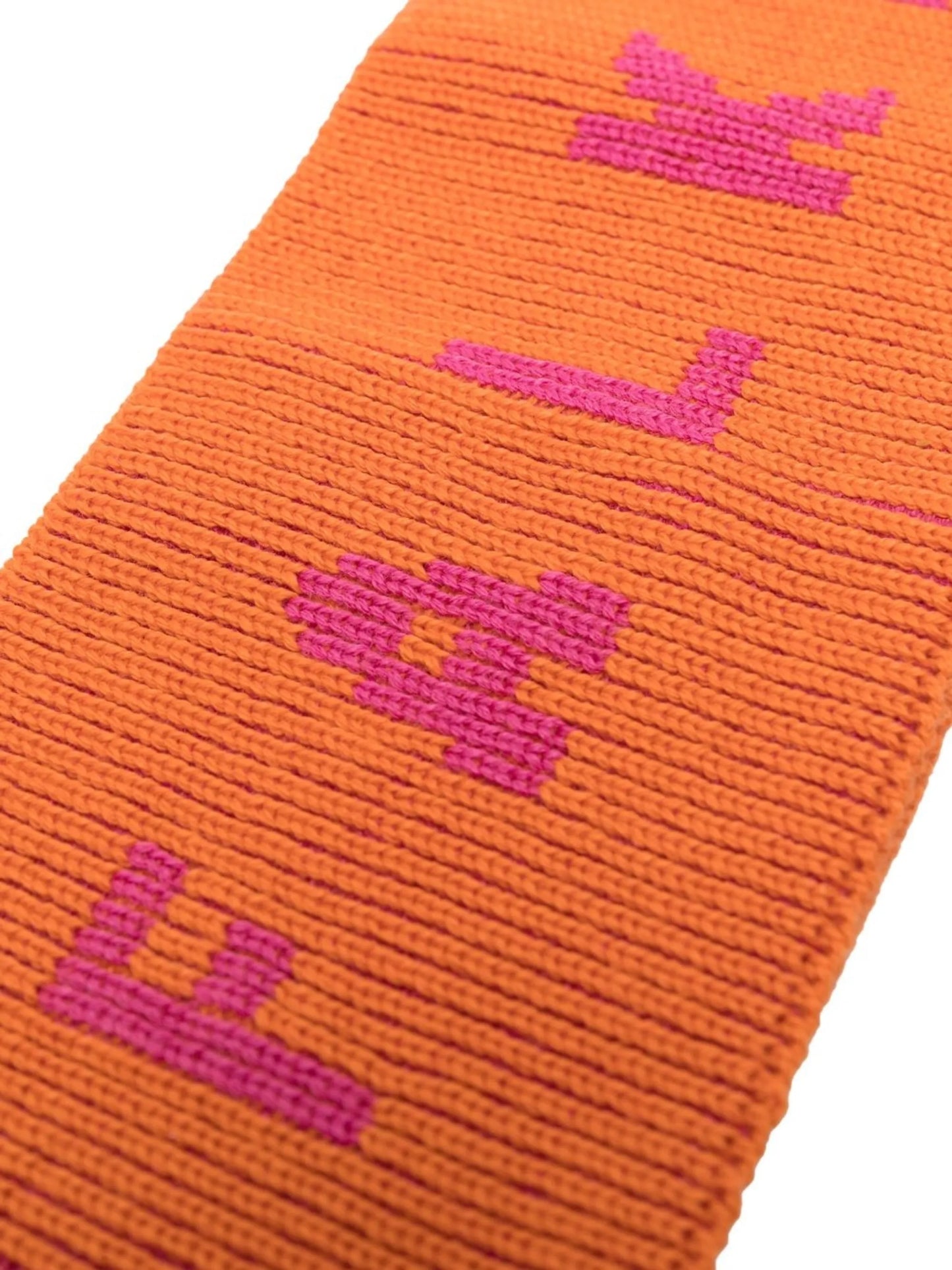 logo-detail ribbed headband