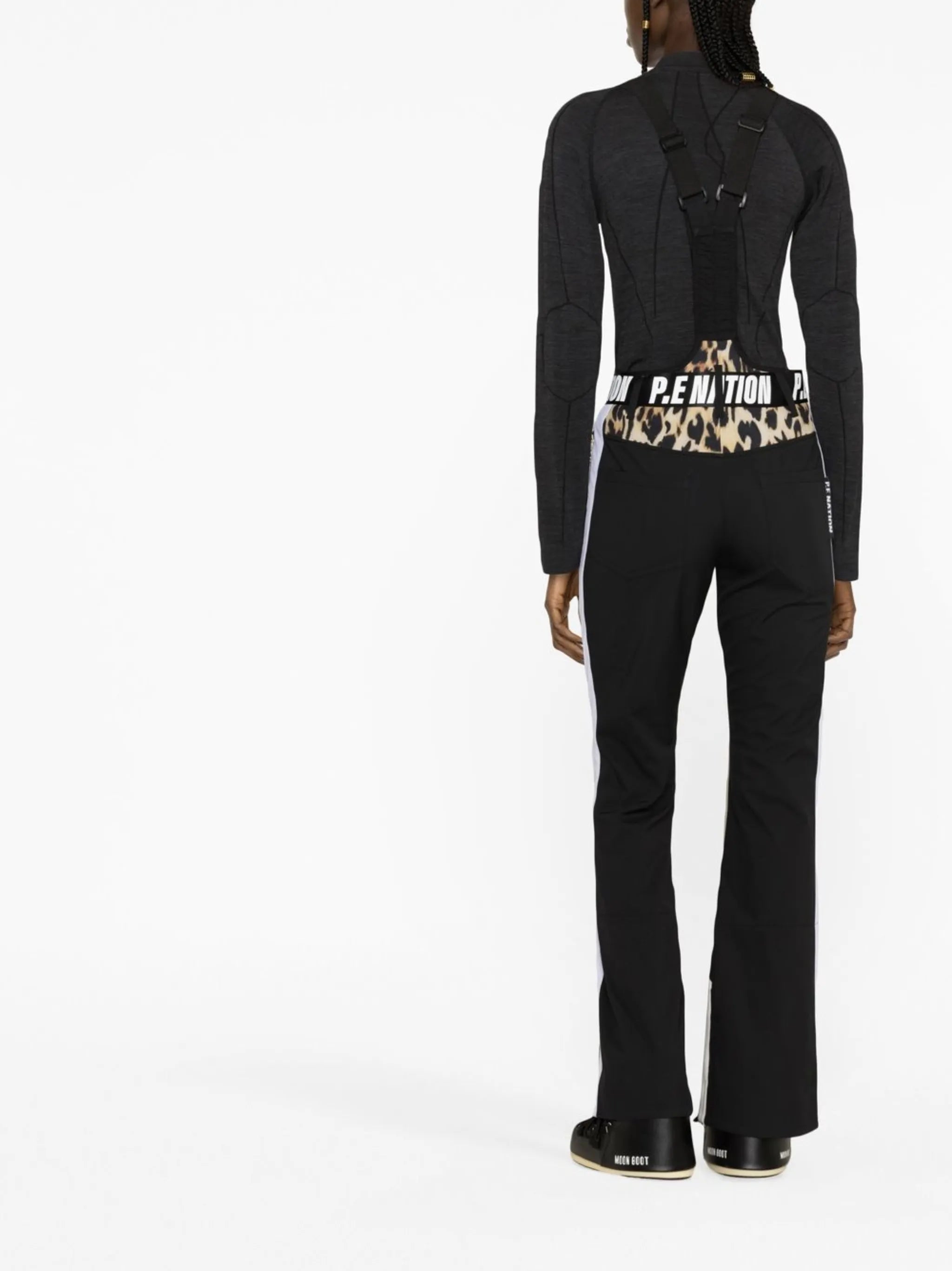 St Moritz belted leopard-print jumpsuit
