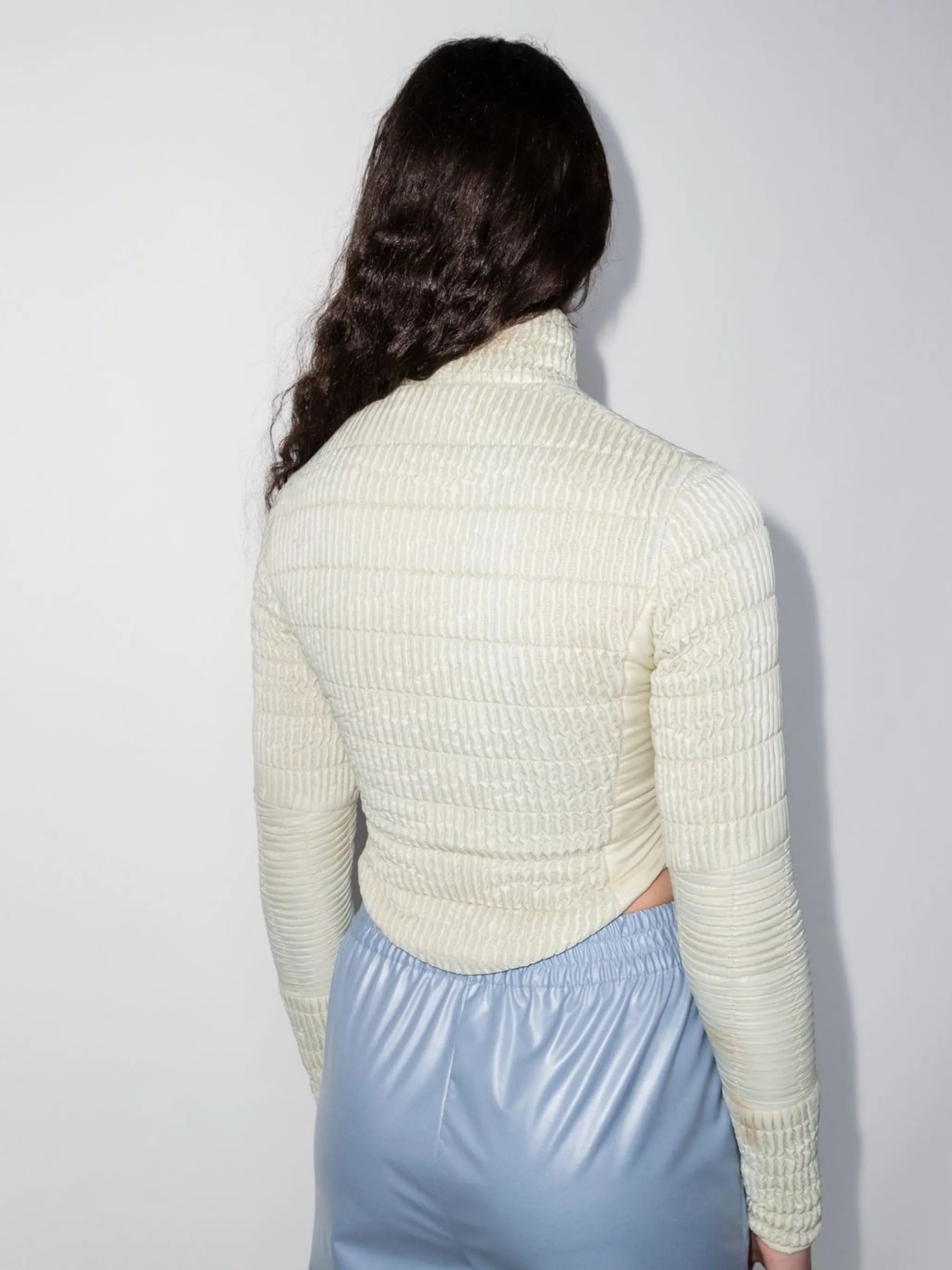 logo-patch zip-fastening jacket