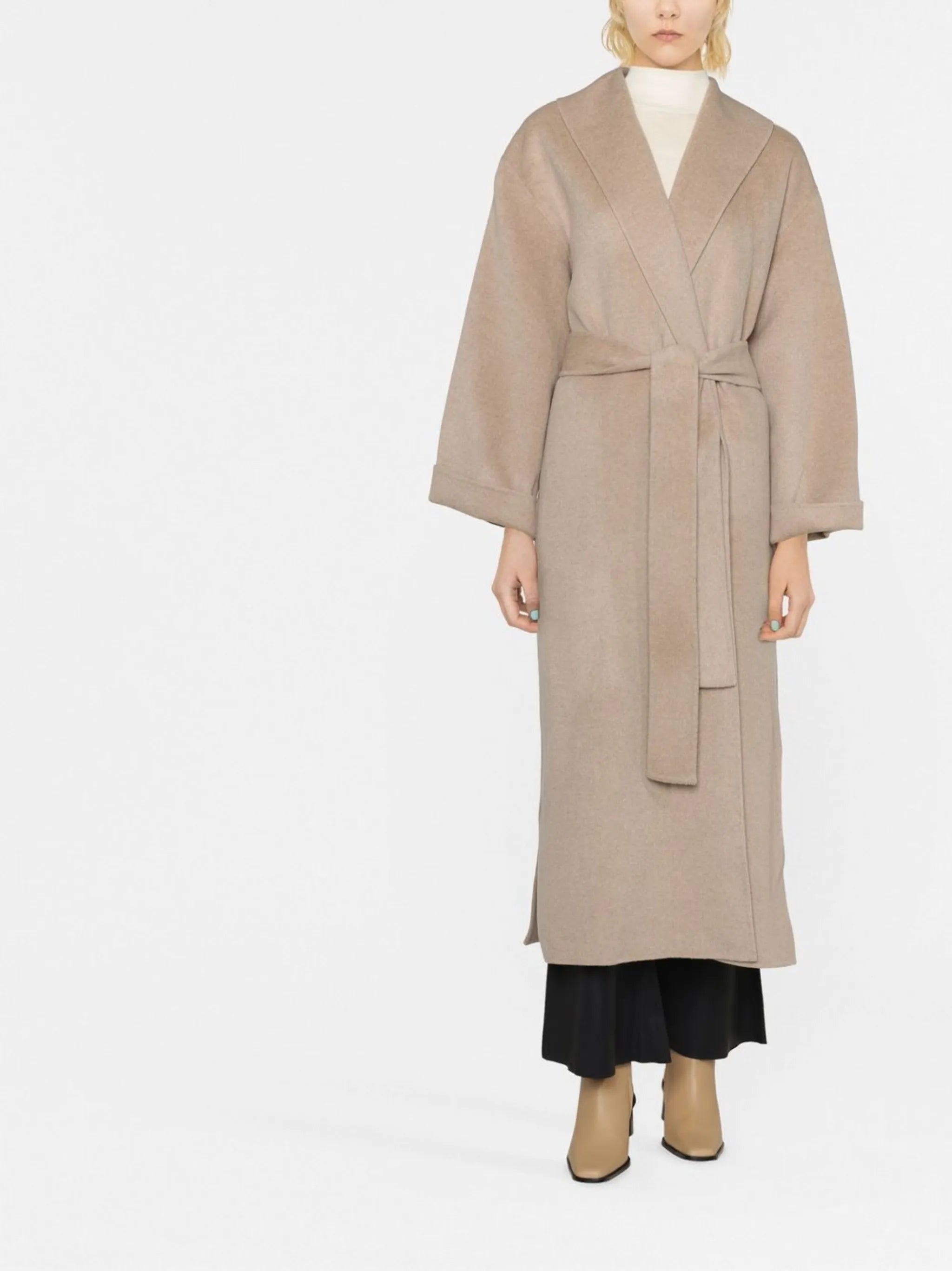 Trullem belted coat