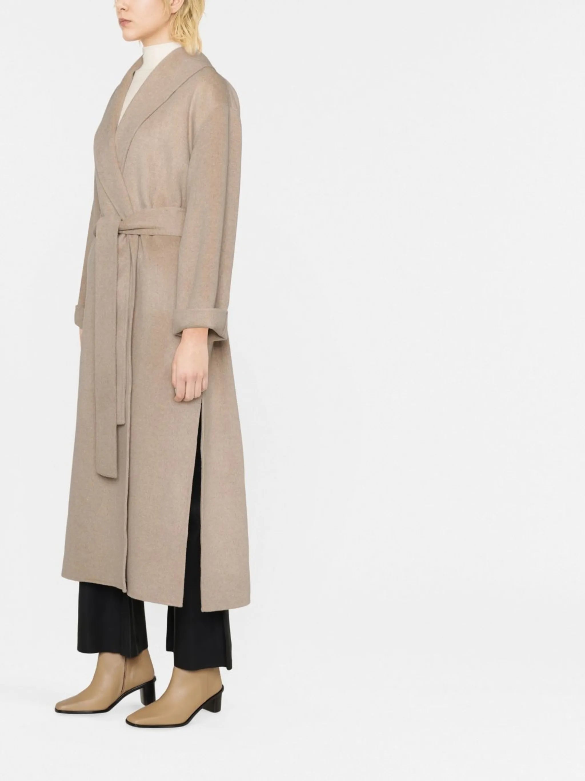 Trullem belted coat