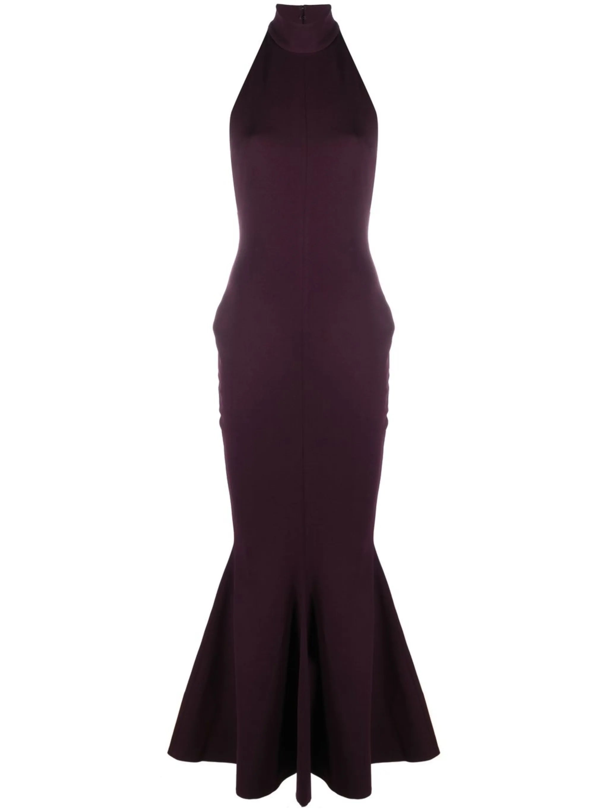 Lula halterneck evening dress