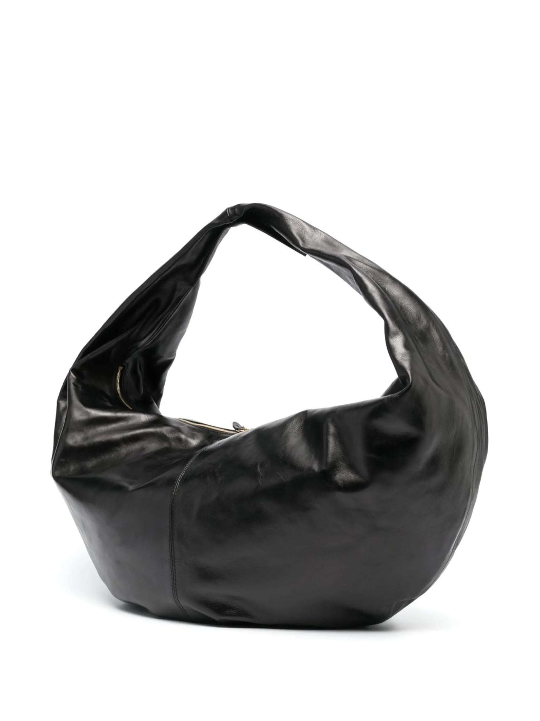 Olivia large leather tote bag