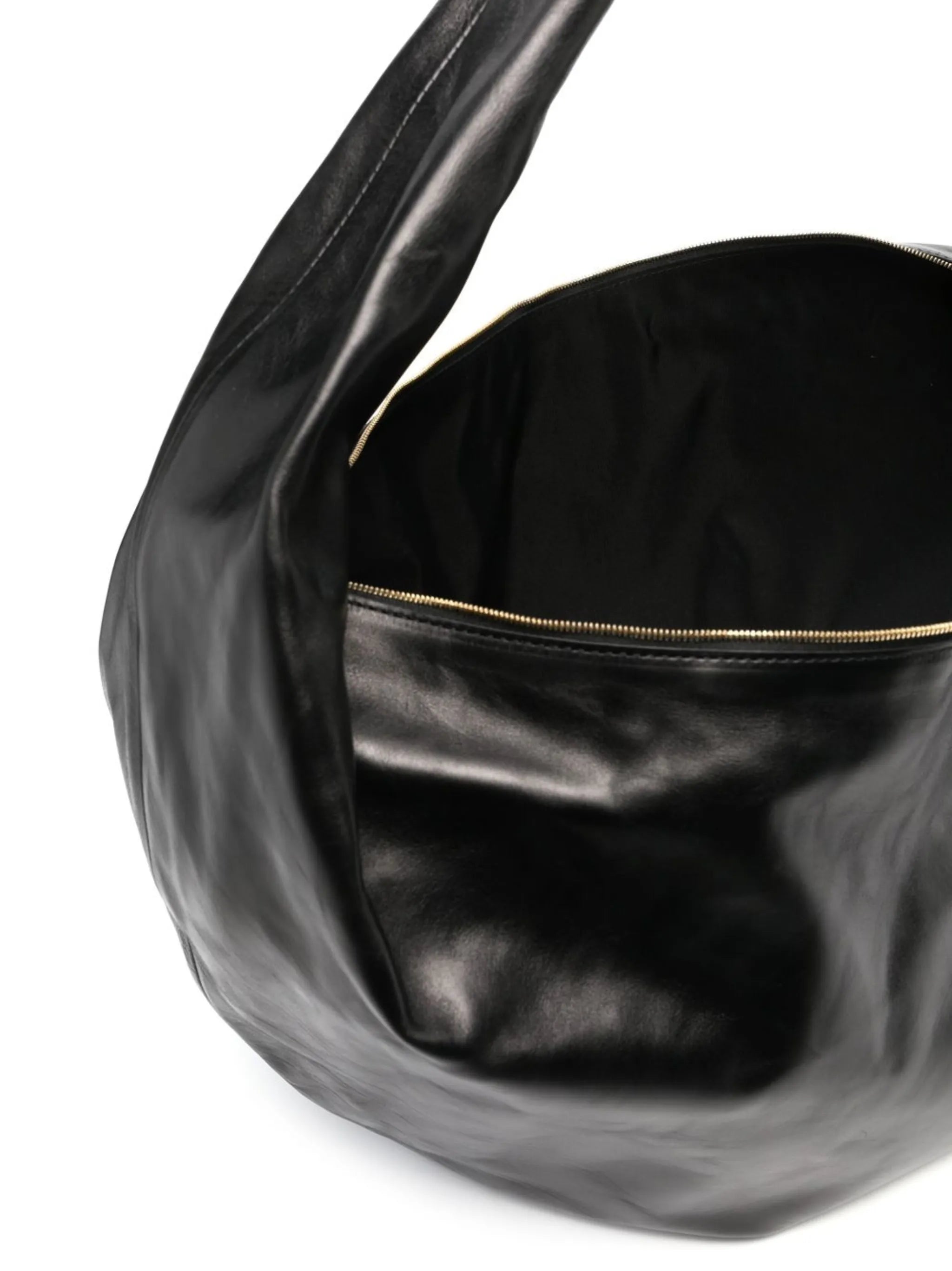 Olivia large leather tote bag