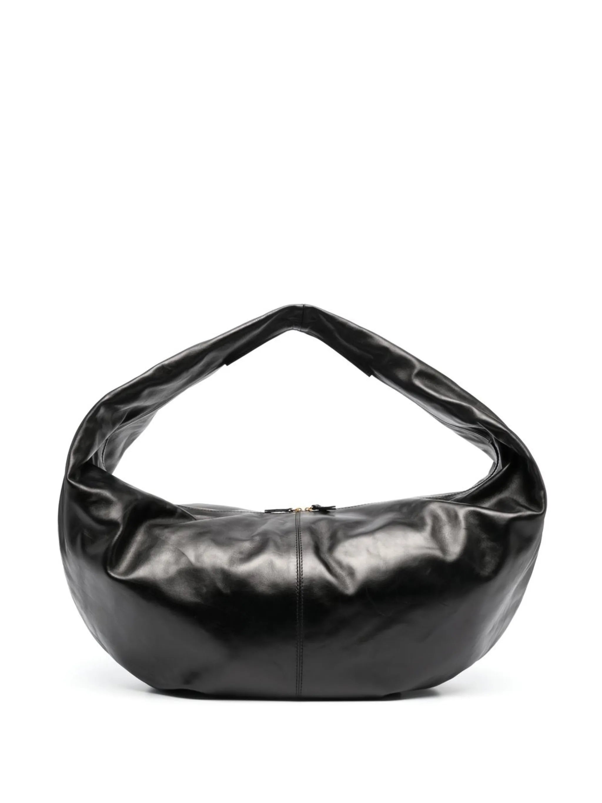 Olivia large leather tote bag