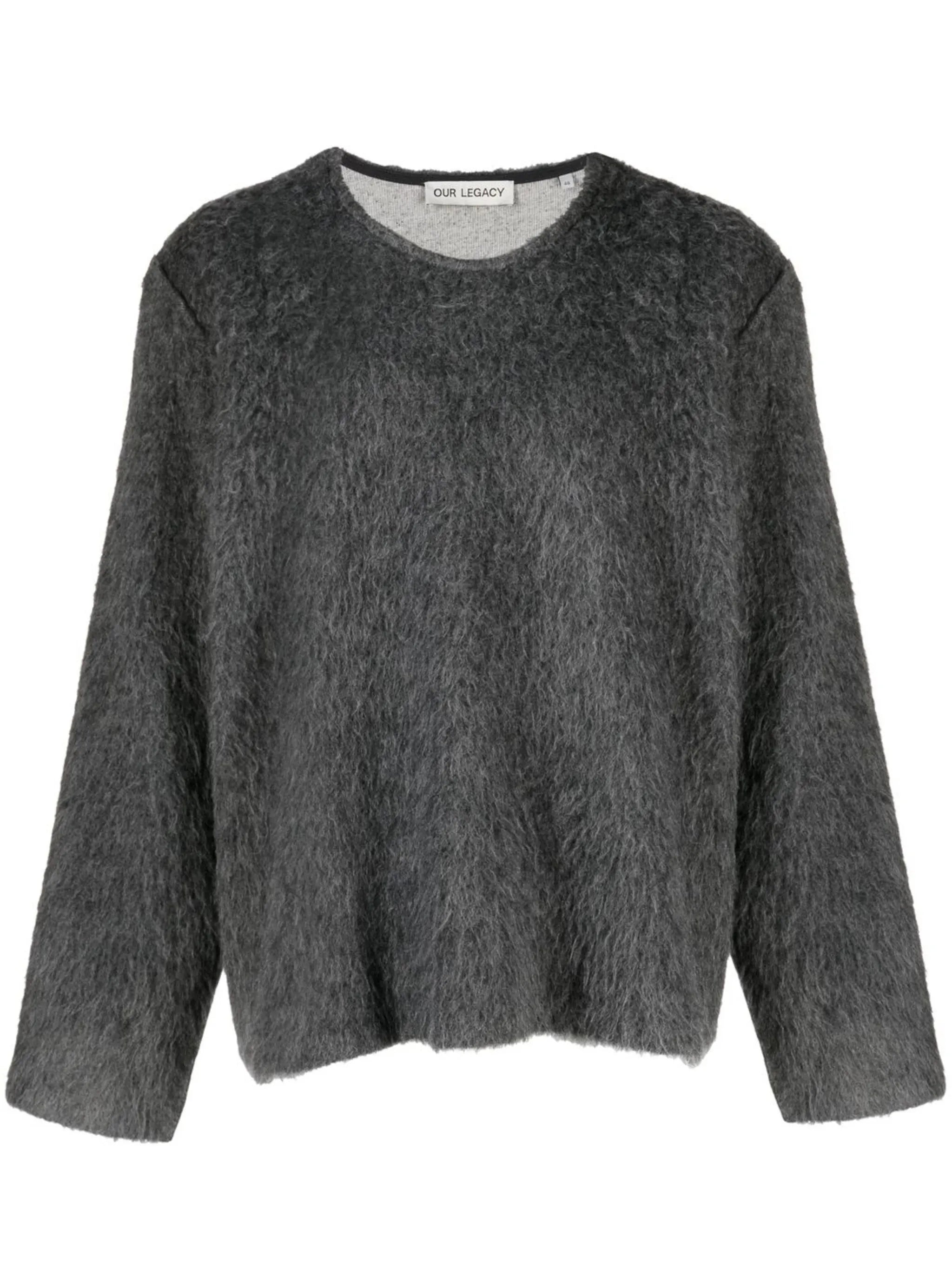textured knit jumper