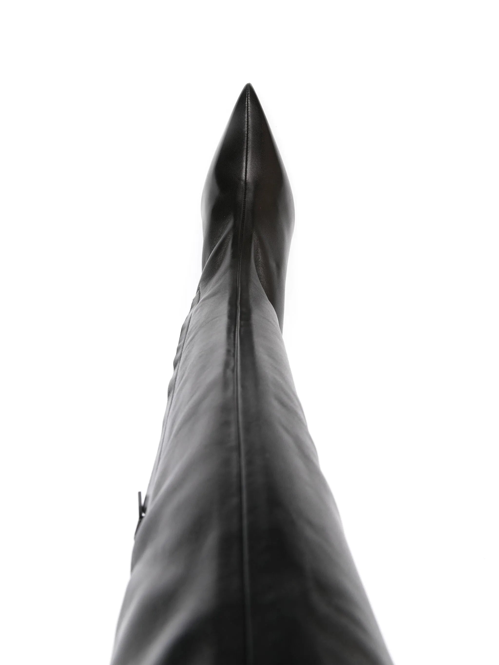80mm leather boots