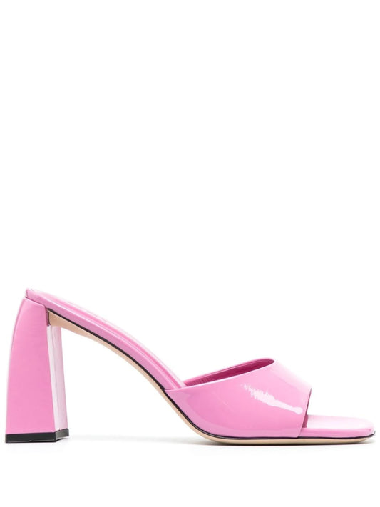 Michele 95 patent leather mule