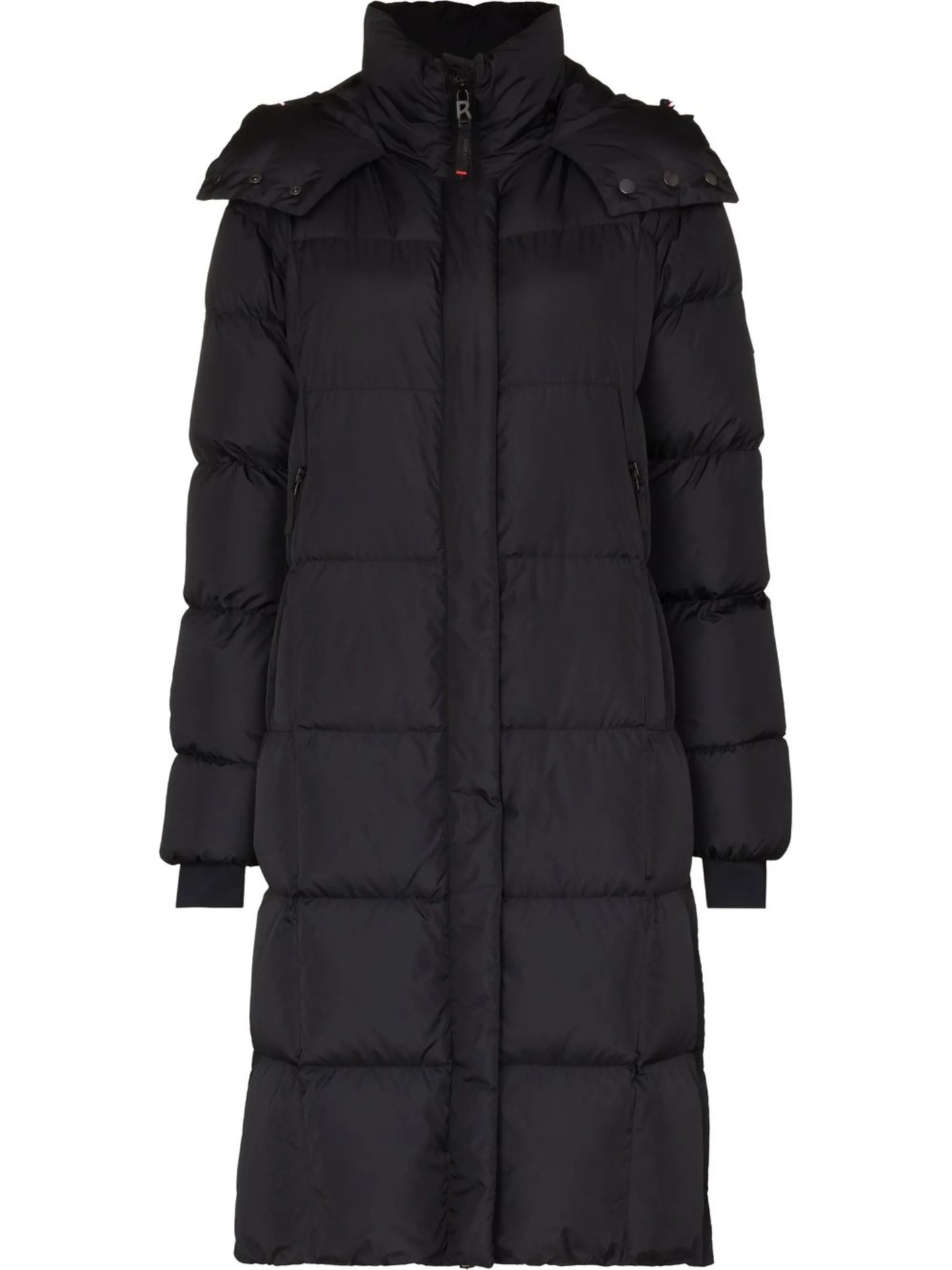 Barna hooded quilted ski coat