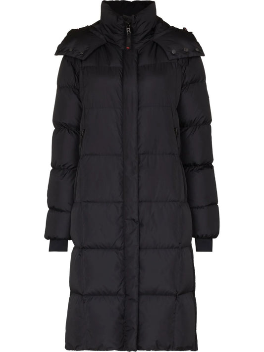 Barna hooded quilted ski coat