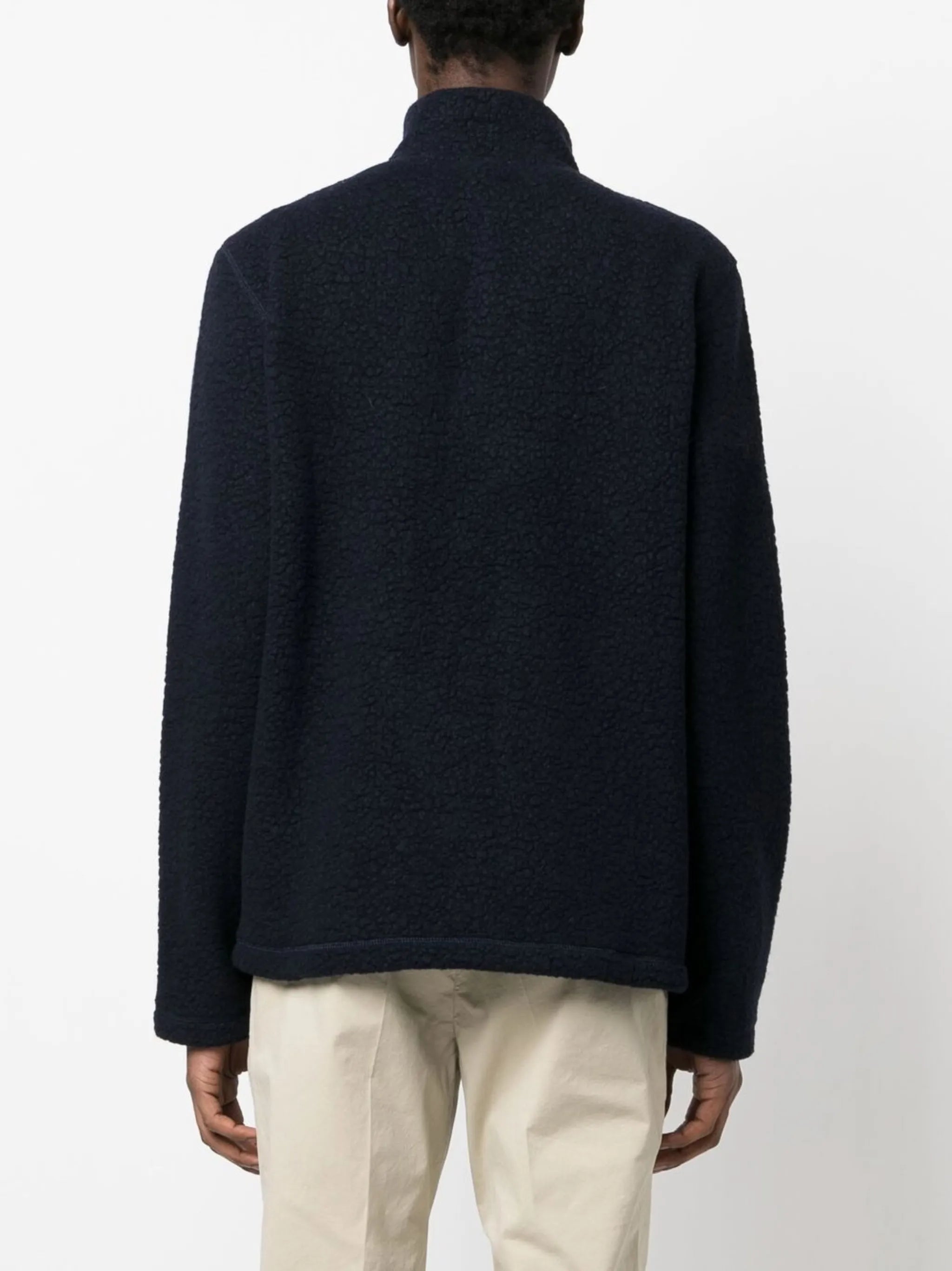 fleece zip-up jacket