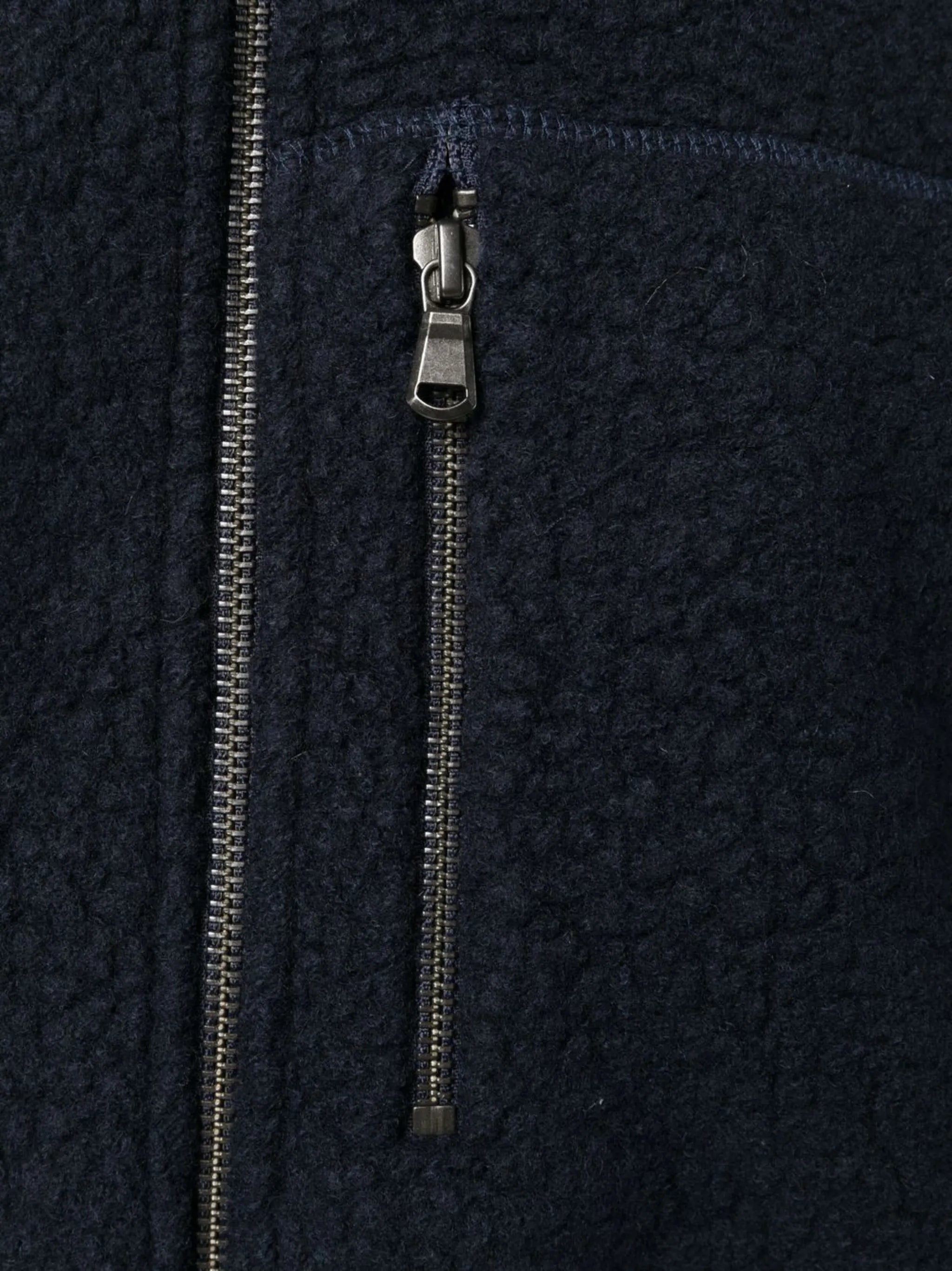 fleece zip-up jacket