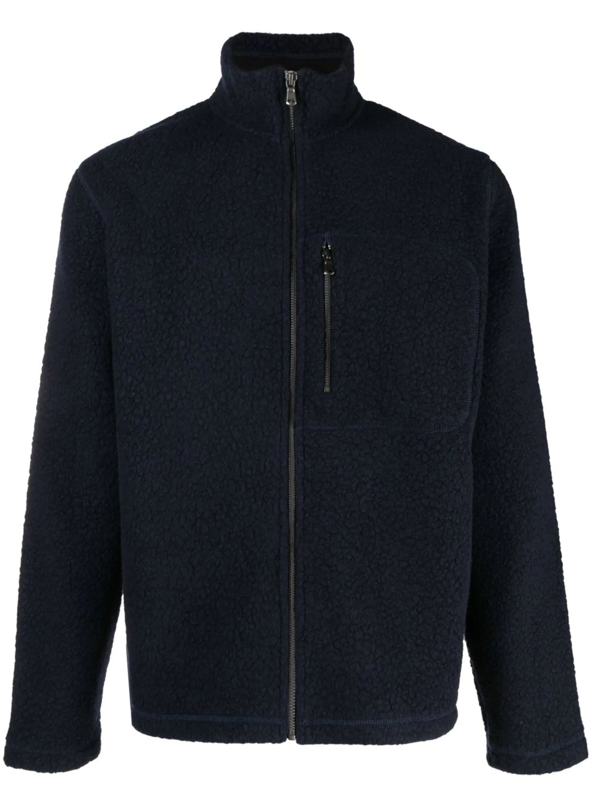 fleece zip-up jacket