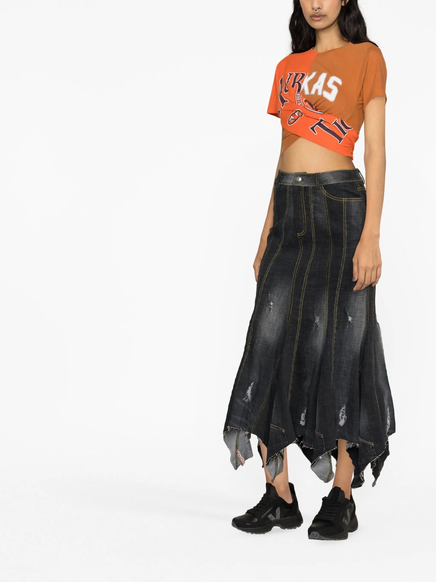Kylie wrap T-shirt