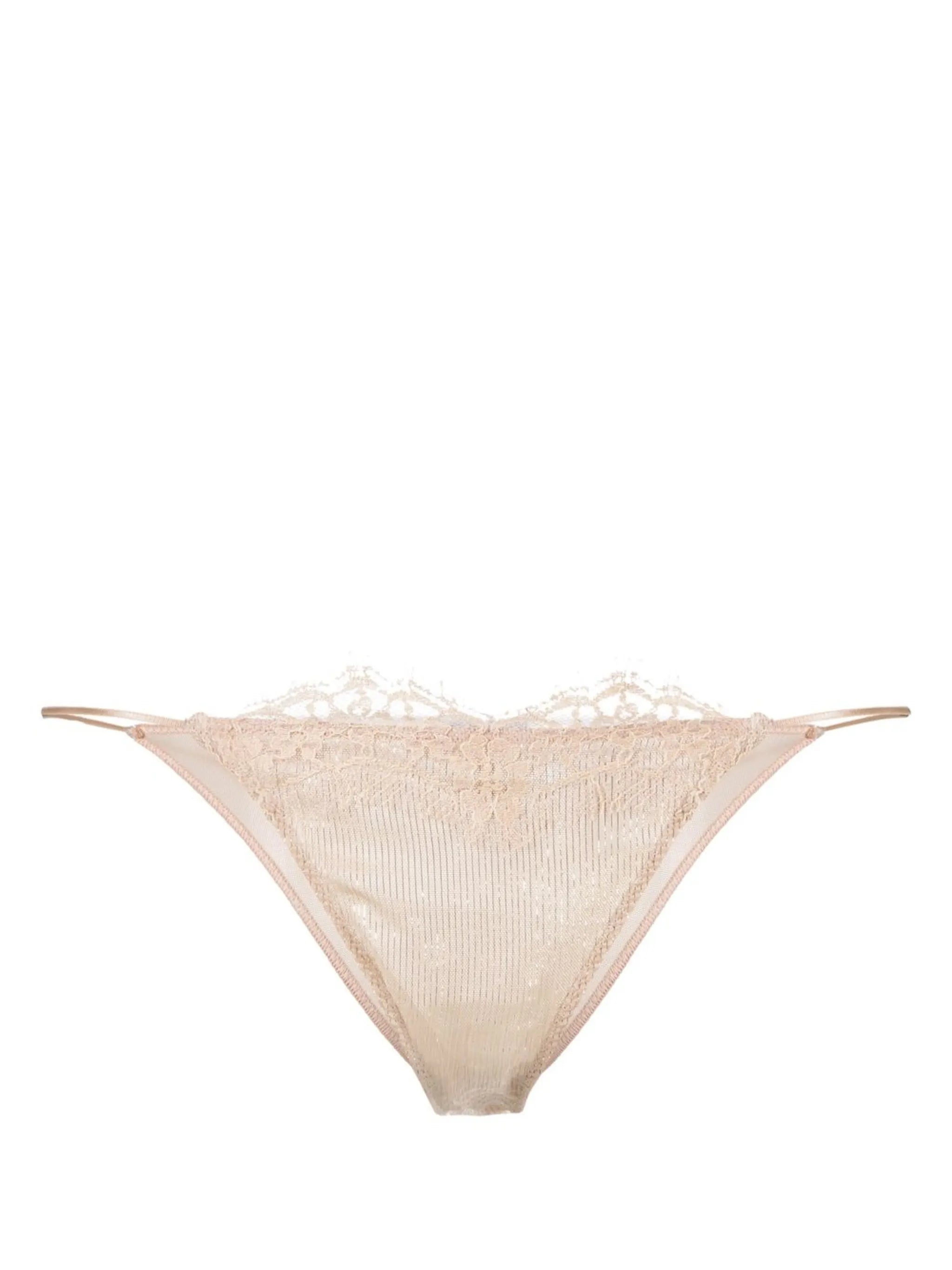 lace-trim briefs