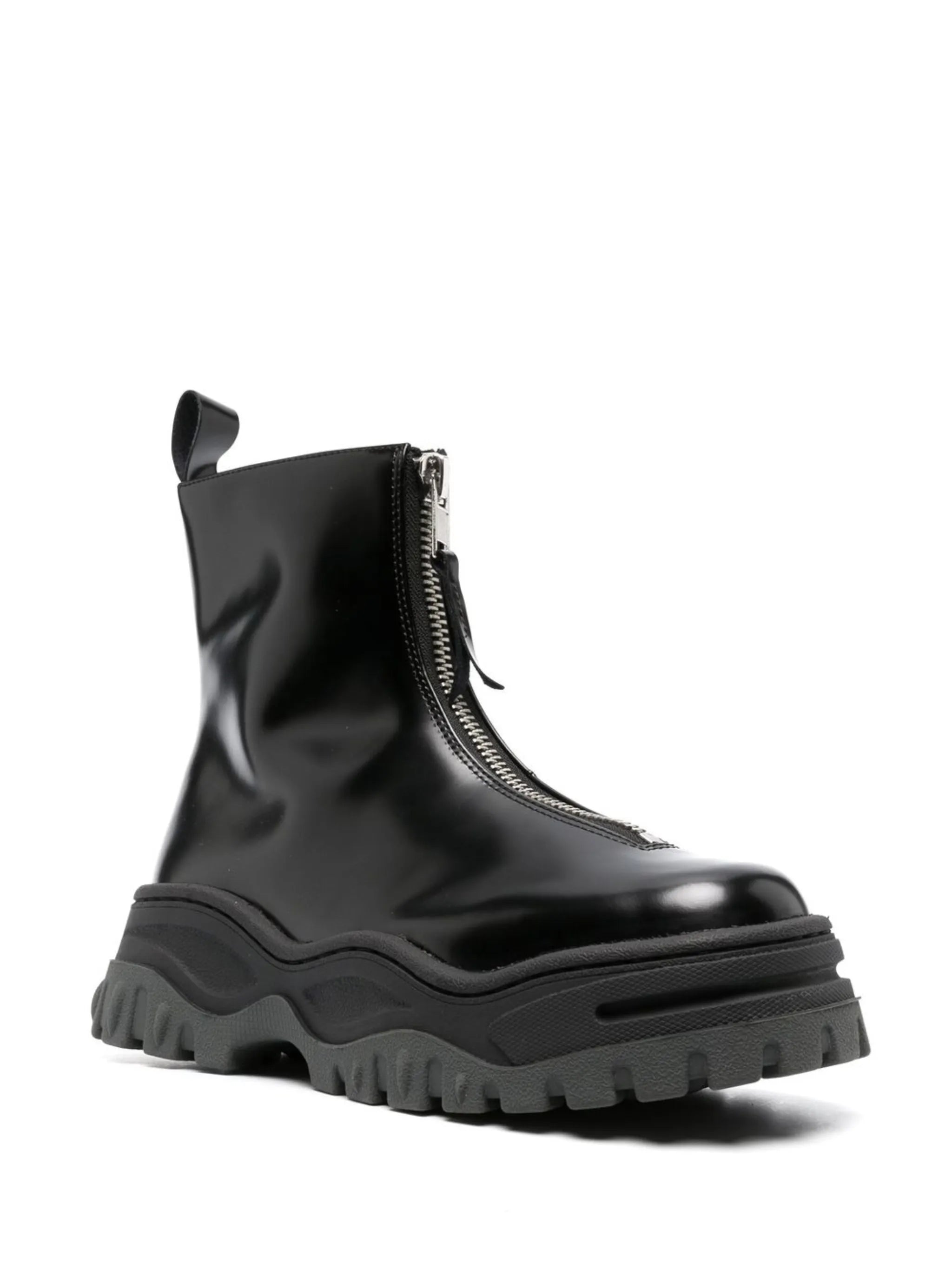 Raven ll front zip-fastening ankle boots