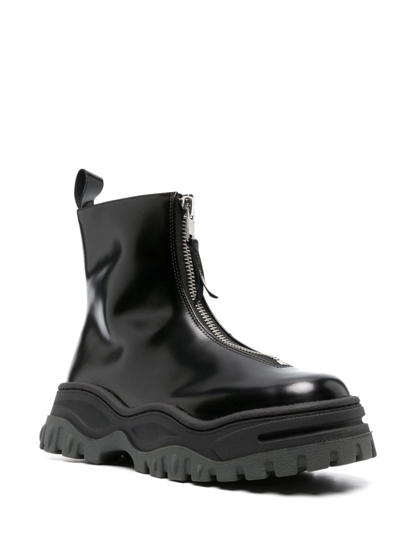 Raven ll front zip-fastening ankle boots