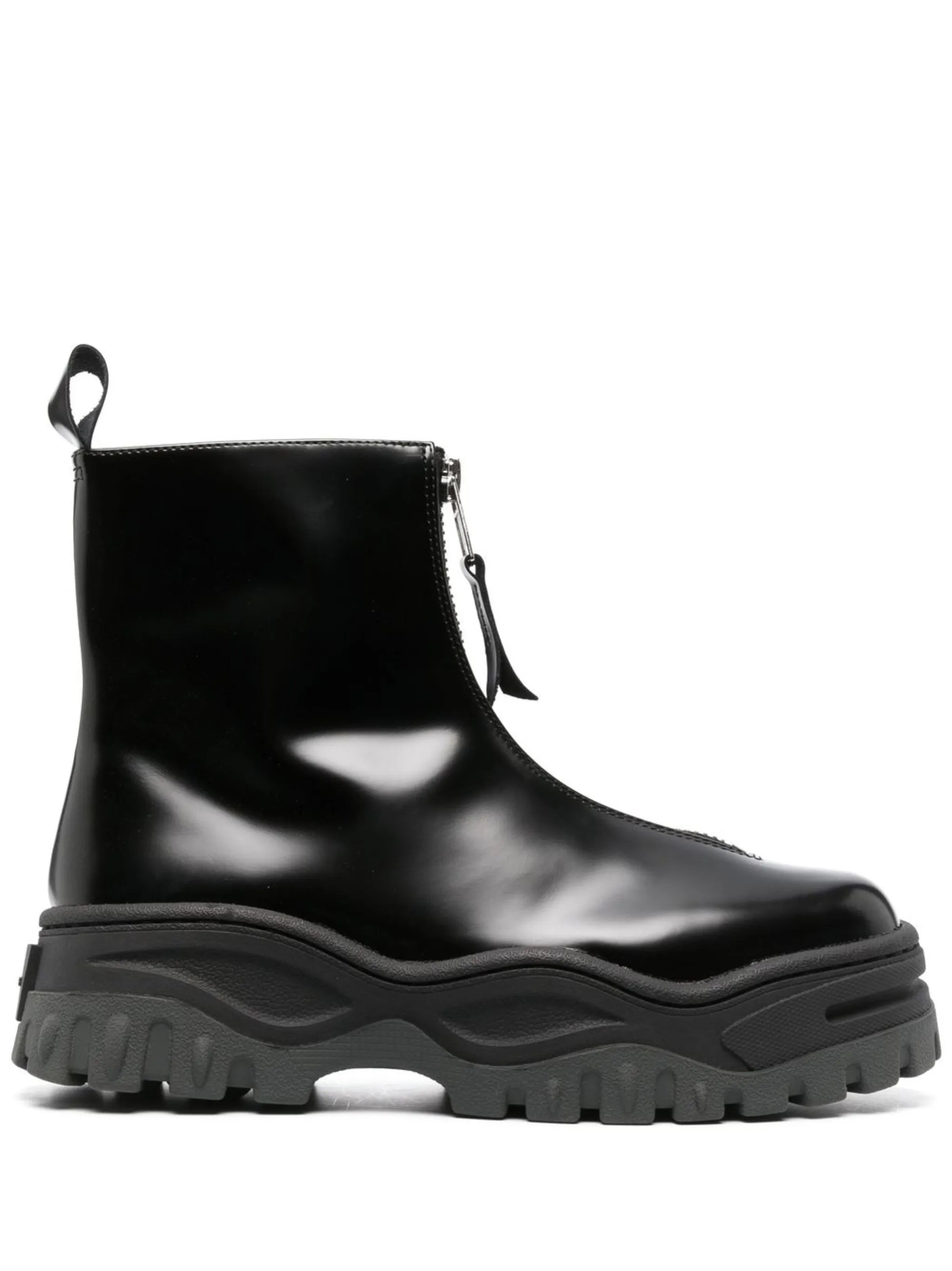 Raven ll front zip-fastening ankle boots