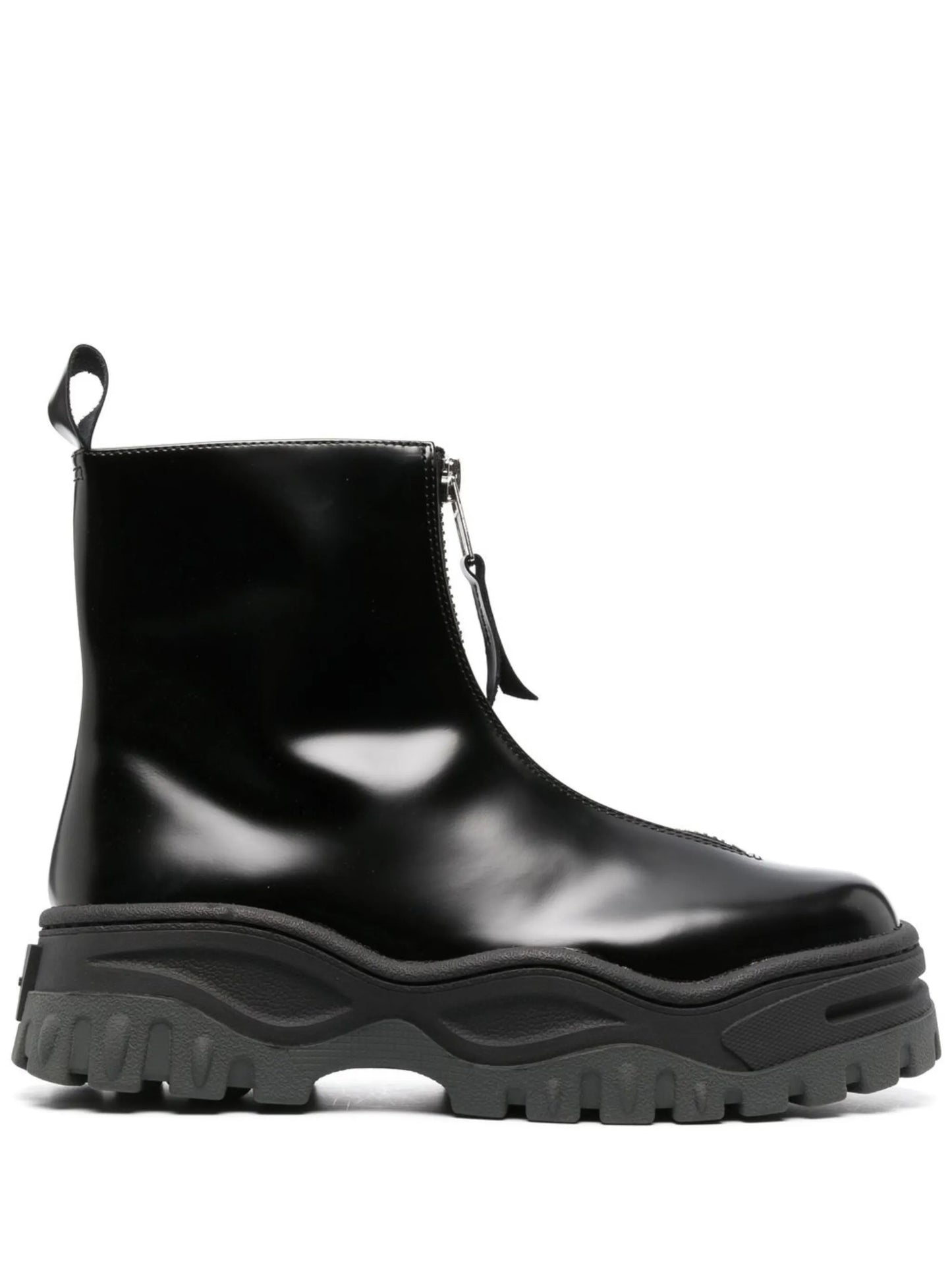 Raven ll front zip-fastening ankle boots