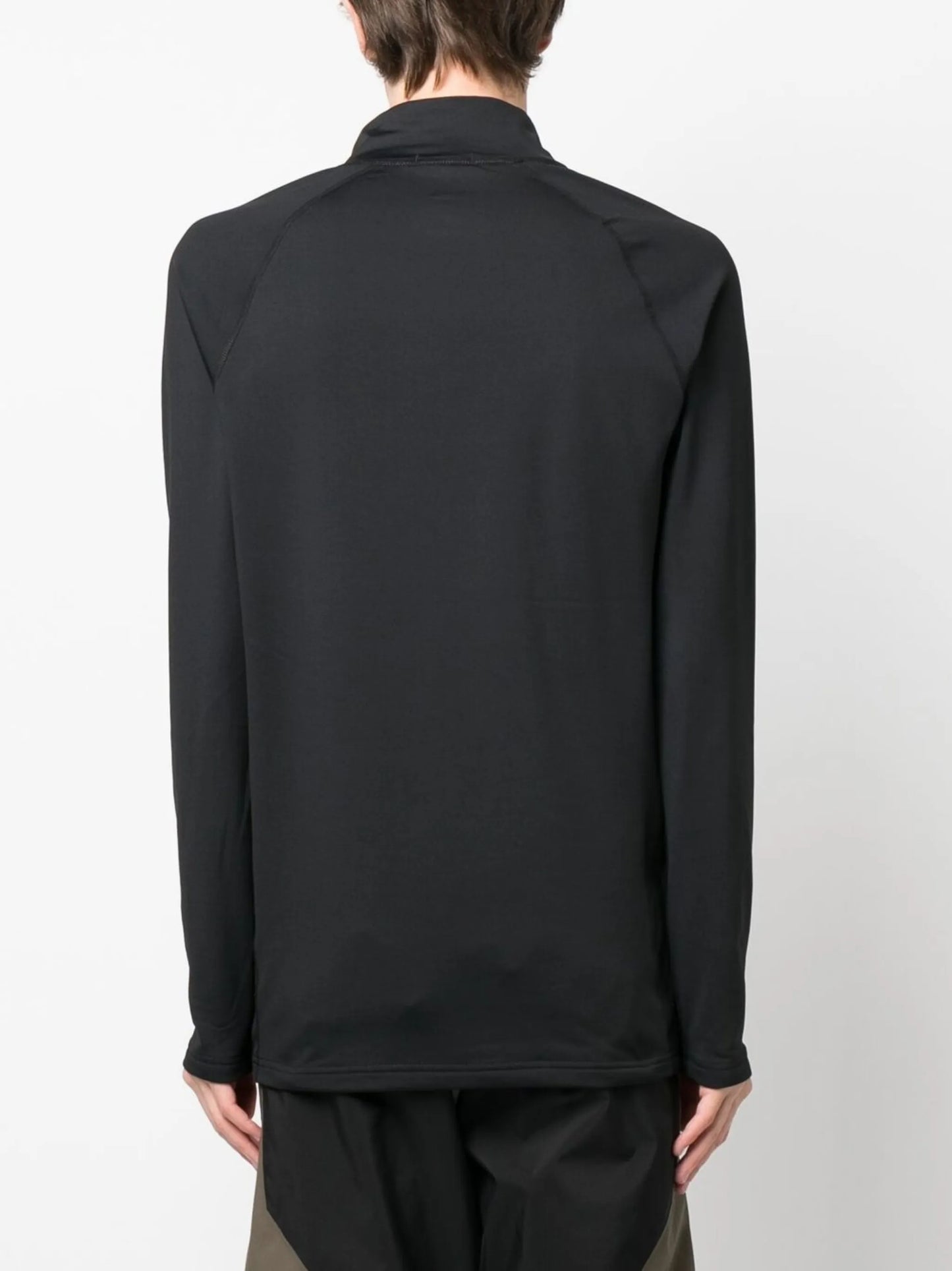 quarter-zip fleece top