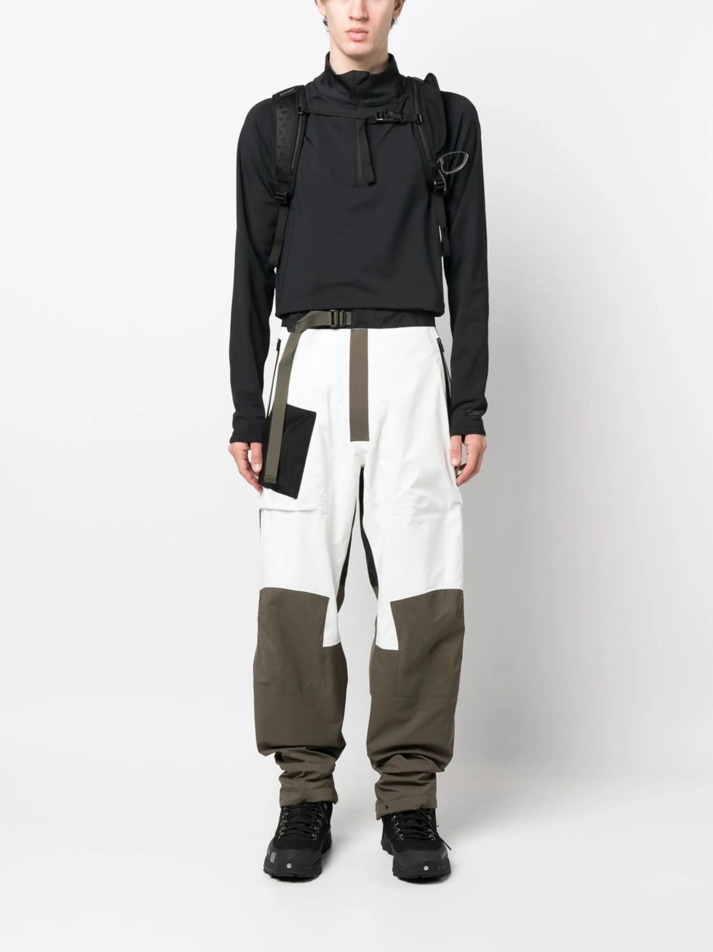 quarter-zip fleece top