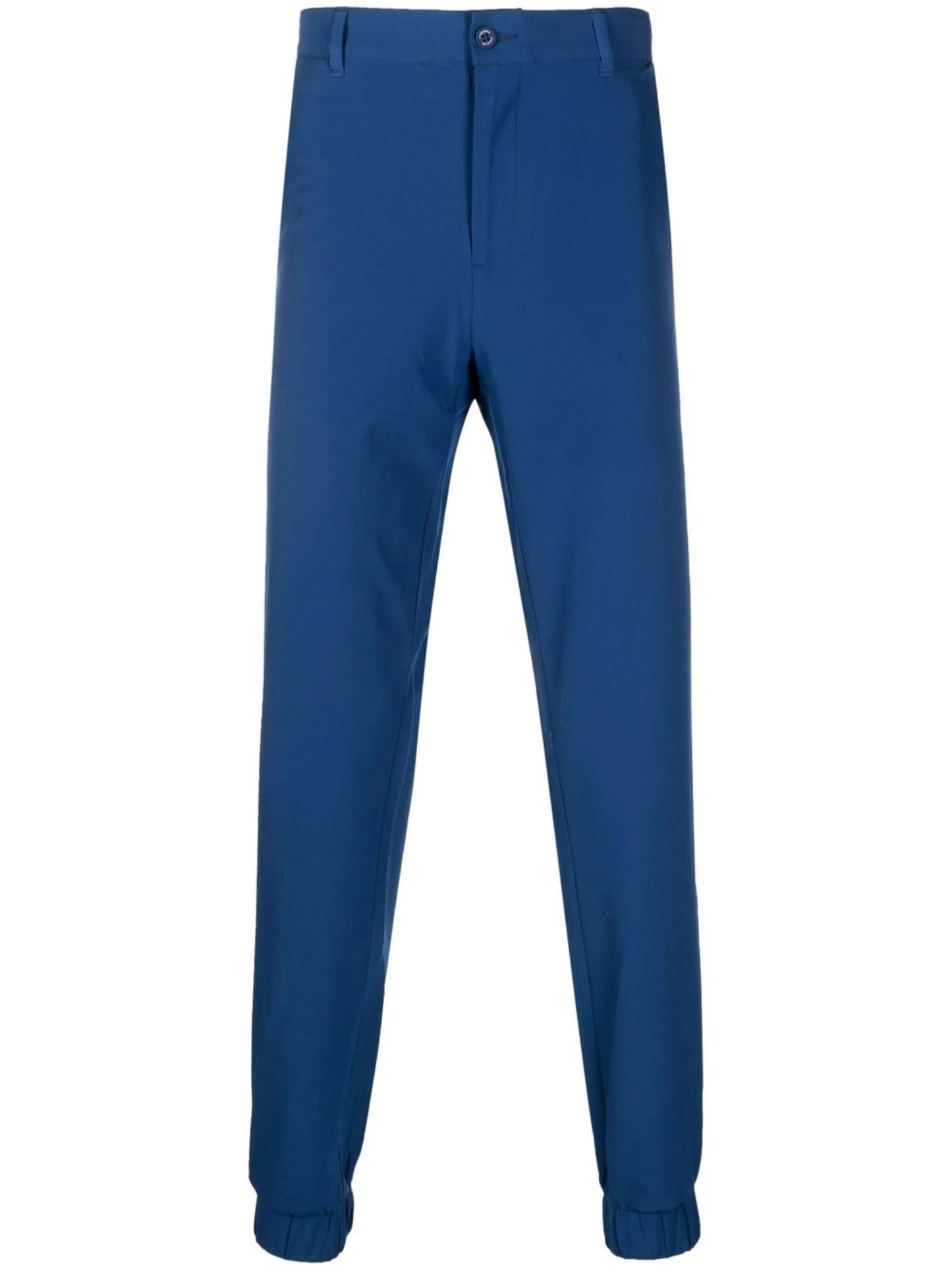 mid-rise tapered trousers