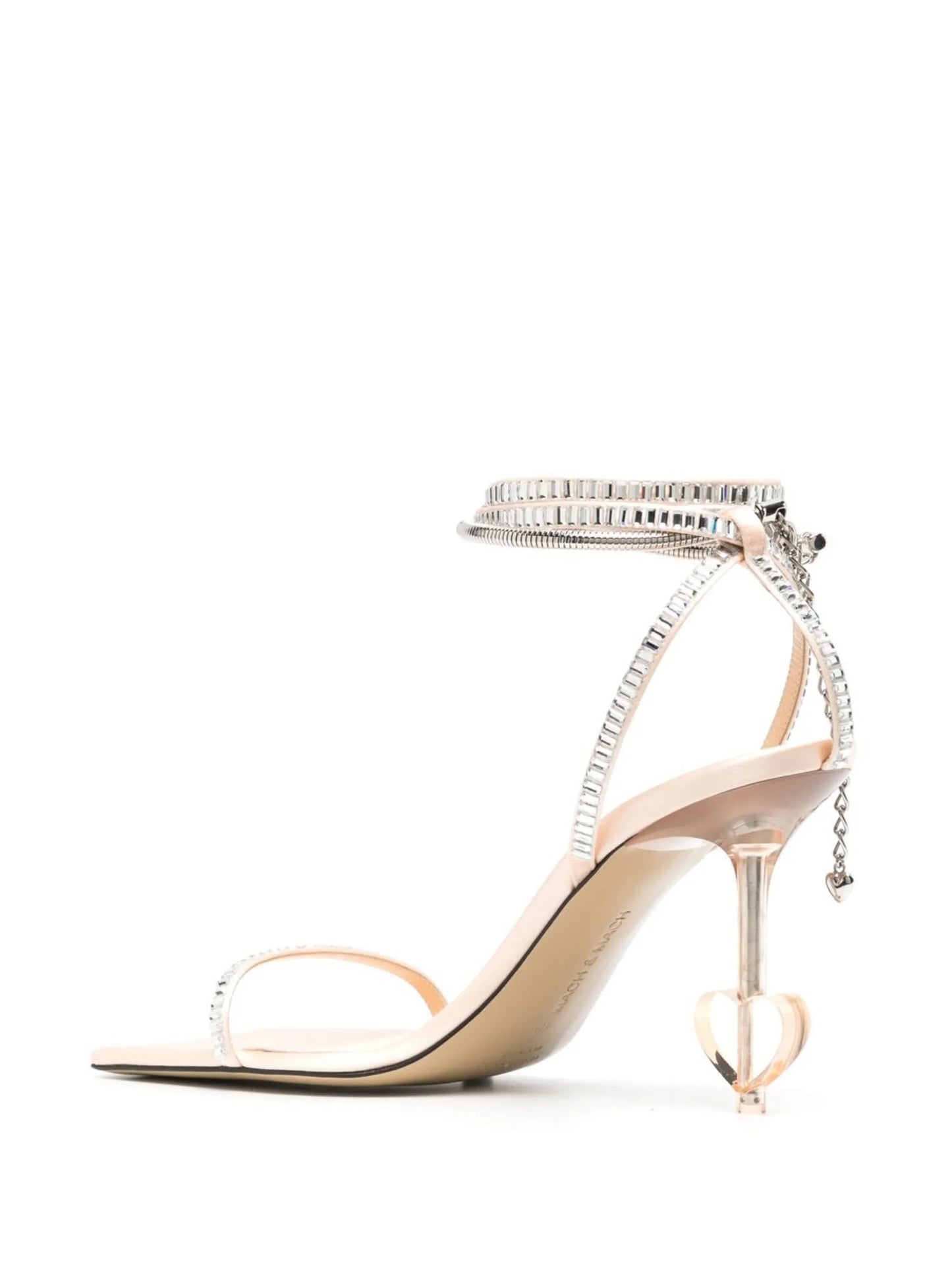 105mm crystal-embellished sandals
