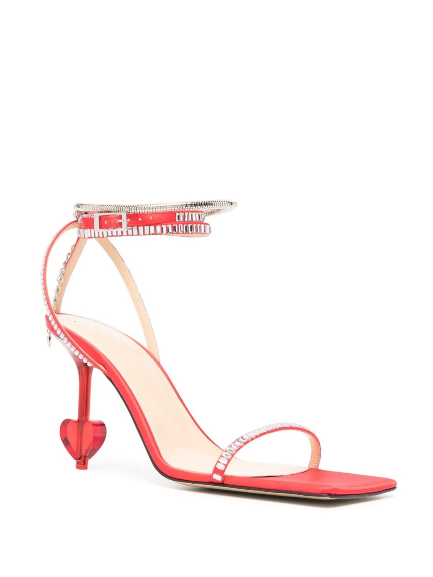 Heart 105mm sandals