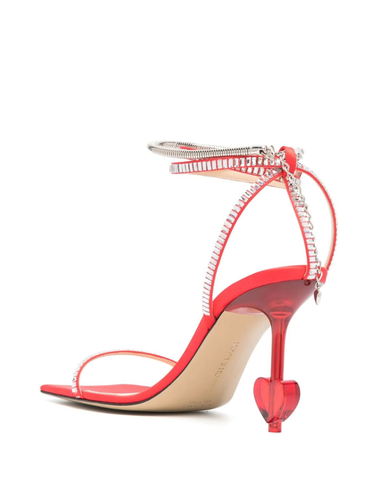 Heart 105mm sandals