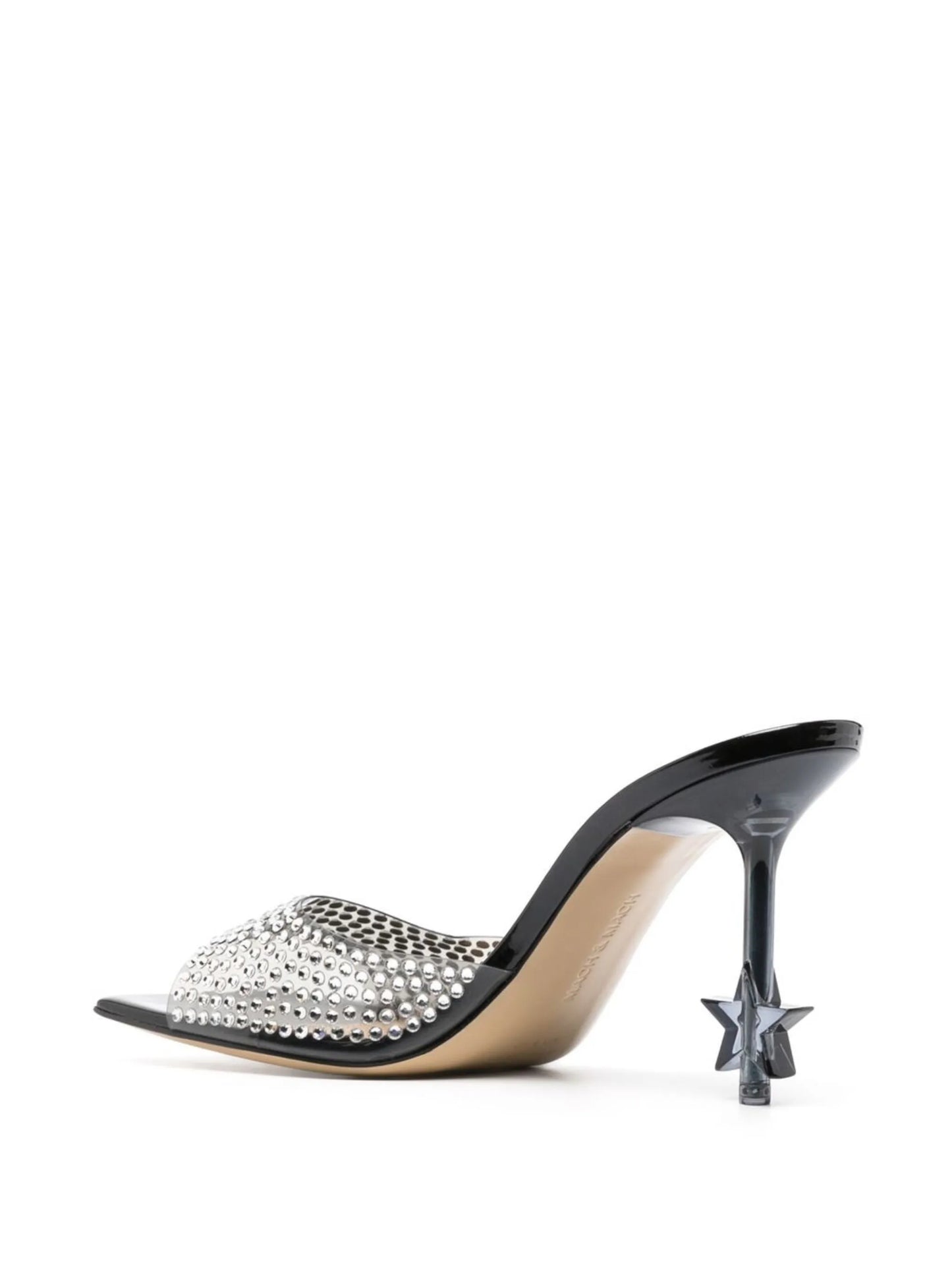 Star crystal-embellished 95mm sandals