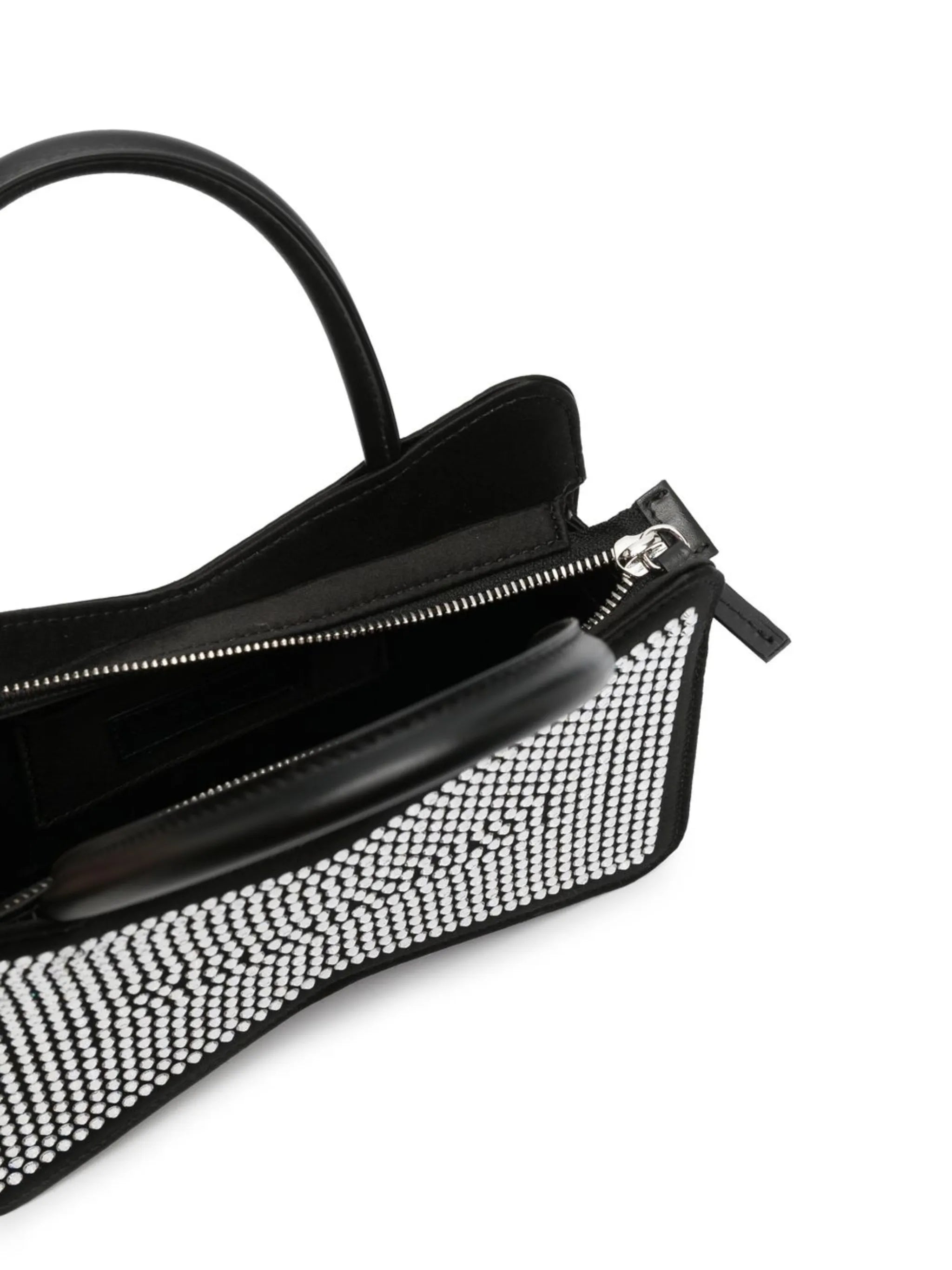 crystal-embellished mini bag