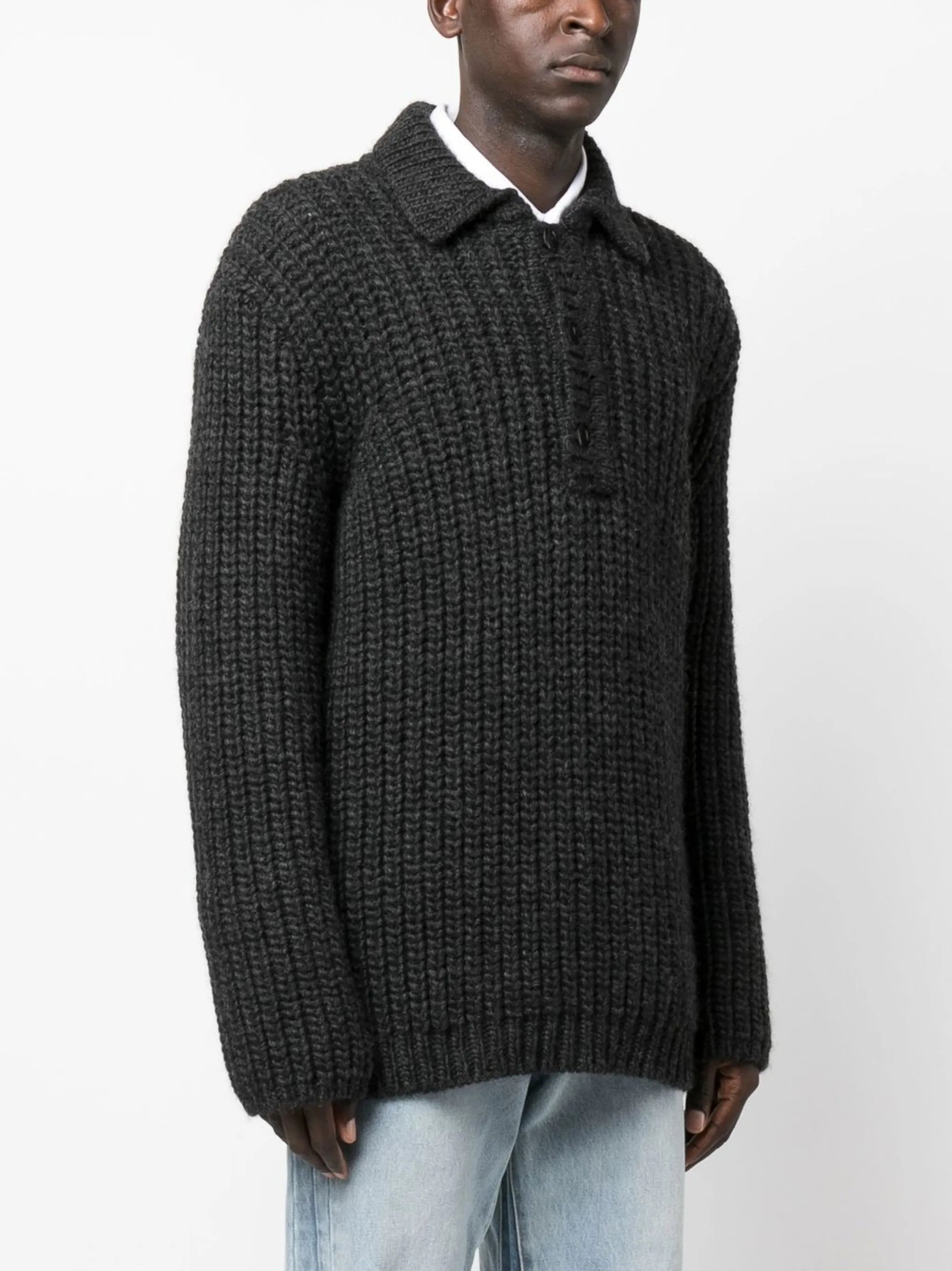 Big Piqué chunky knit jumper